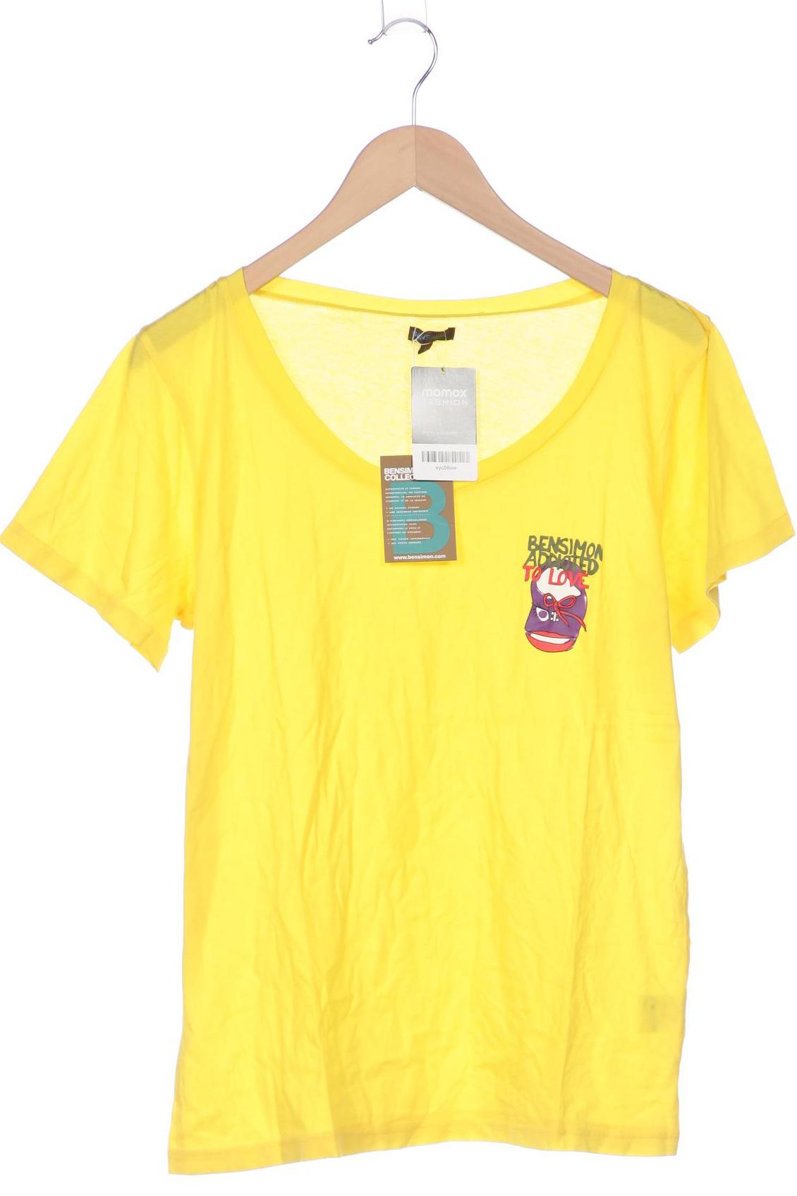 

Bensimon. Damen T-Shirt, gelb, Gr. 42
