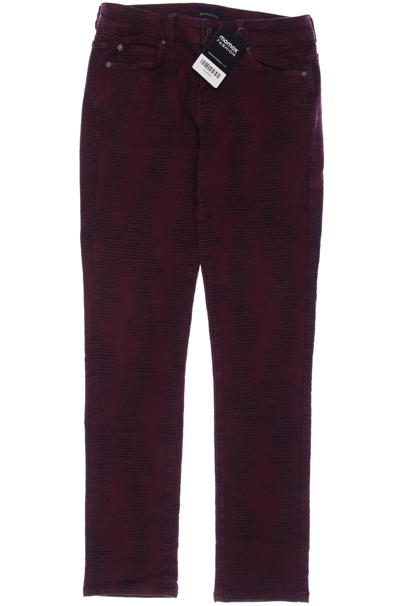 

Berenice Damen Jeans, bordeaux, Gr. 27