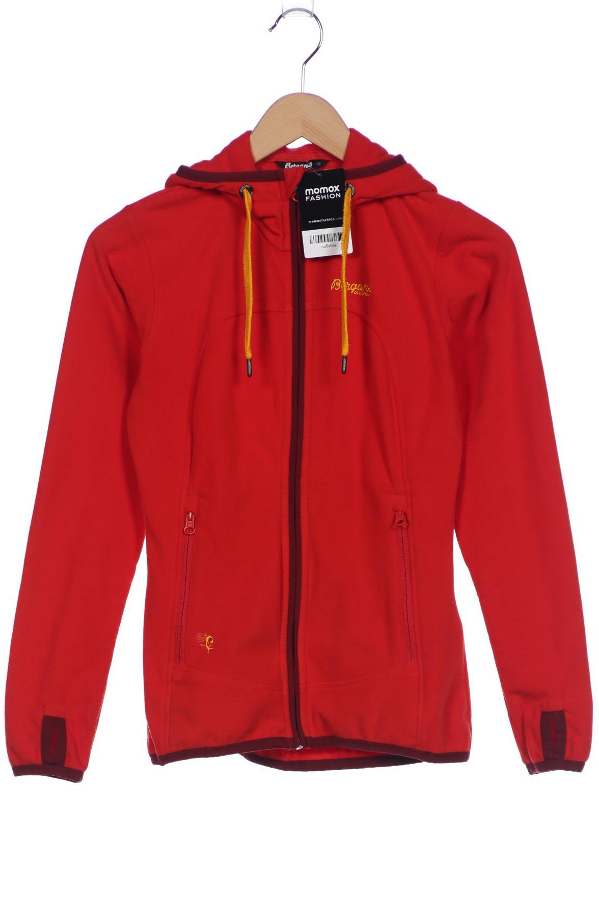 

Bergans of Norway Damen Kapuzenpullover, rot, Gr. 34