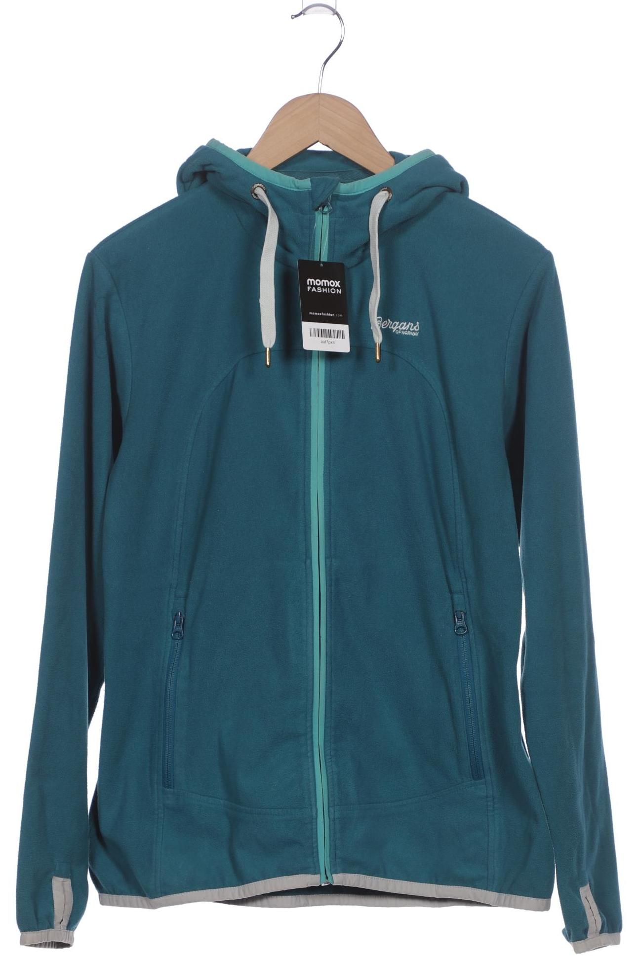 Thumbnail - Bergans of Norway Damen Kapuzenpullover, türkis, Gr. 42