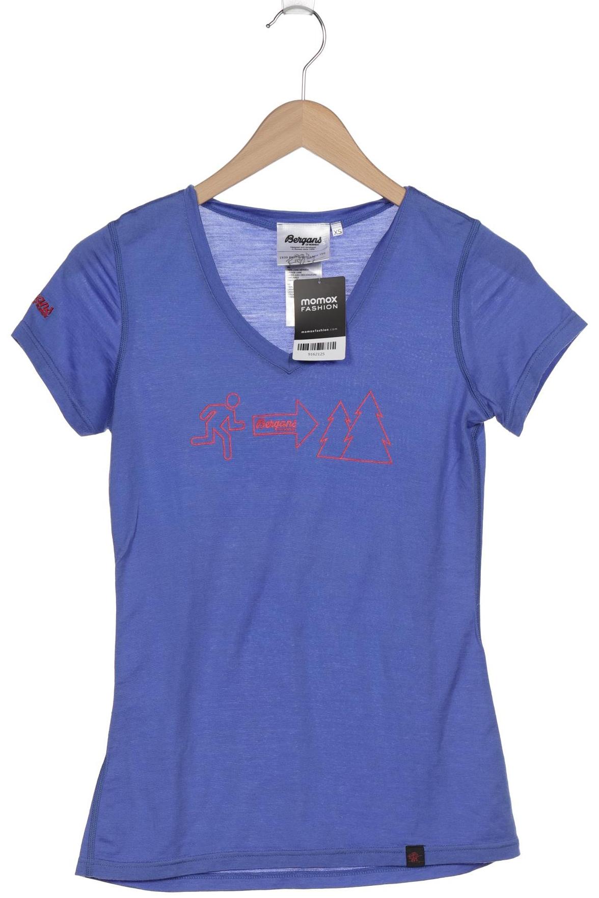 

Bergans of Norway Damen T-Shirt, blau, Gr. 34