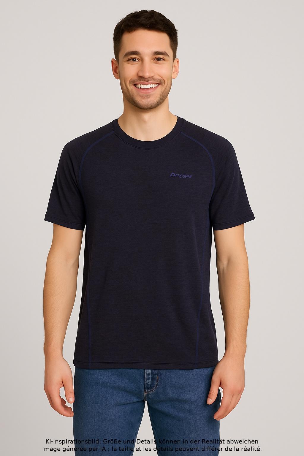 

Bergans of Norway Herren T-Shirt, marineblau, Gr. 48