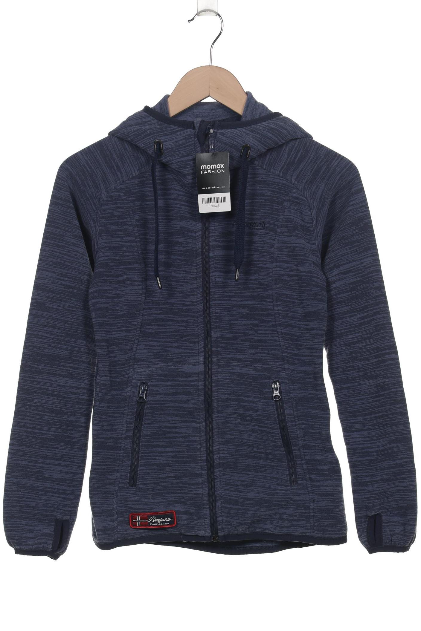 Thumbnail - Bergans of Norway Damen Kapuzenpullover, marineblau, Gr. 34