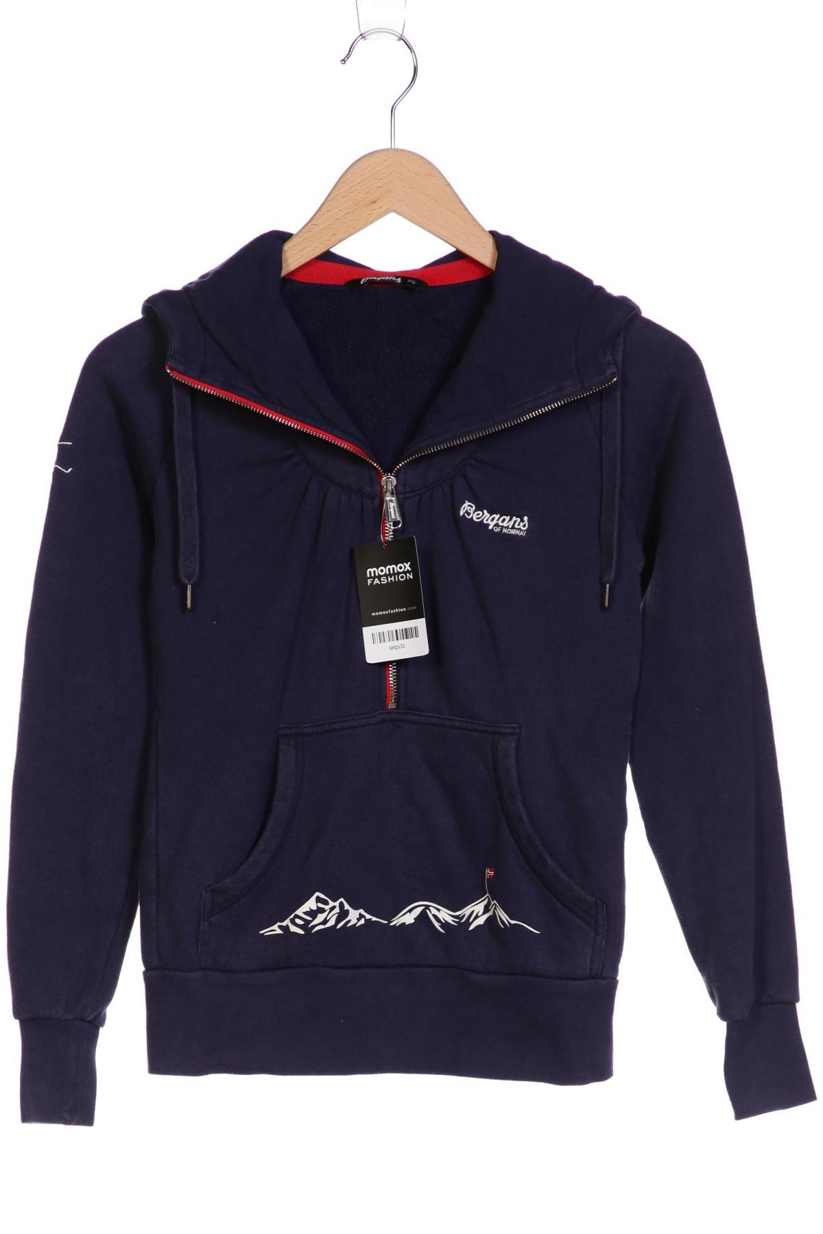 

Bergans of Norway Damen Kapuzenpullover, blau