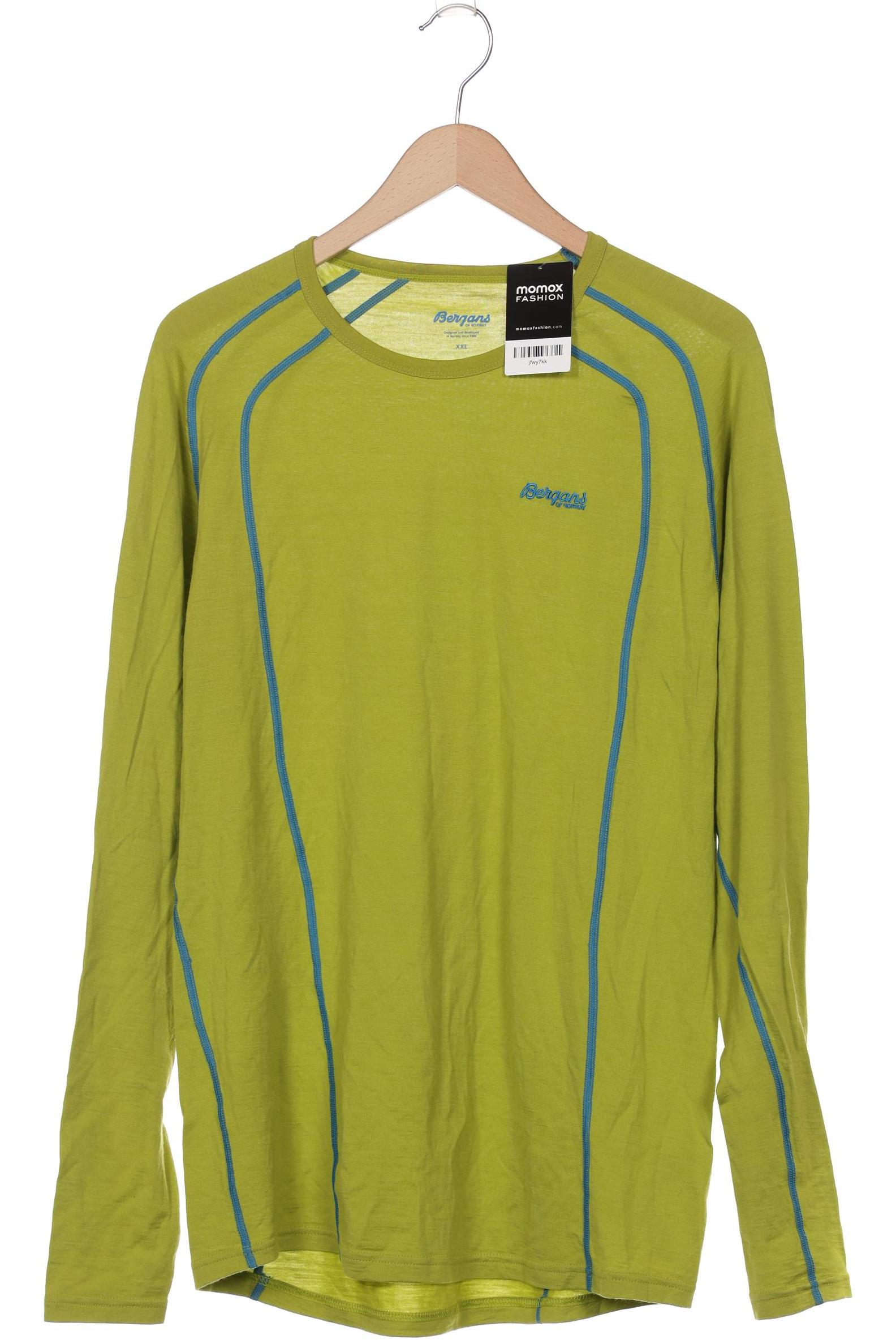 

Bergans of Norway Herren Langarmshirt, grün, Gr. 56