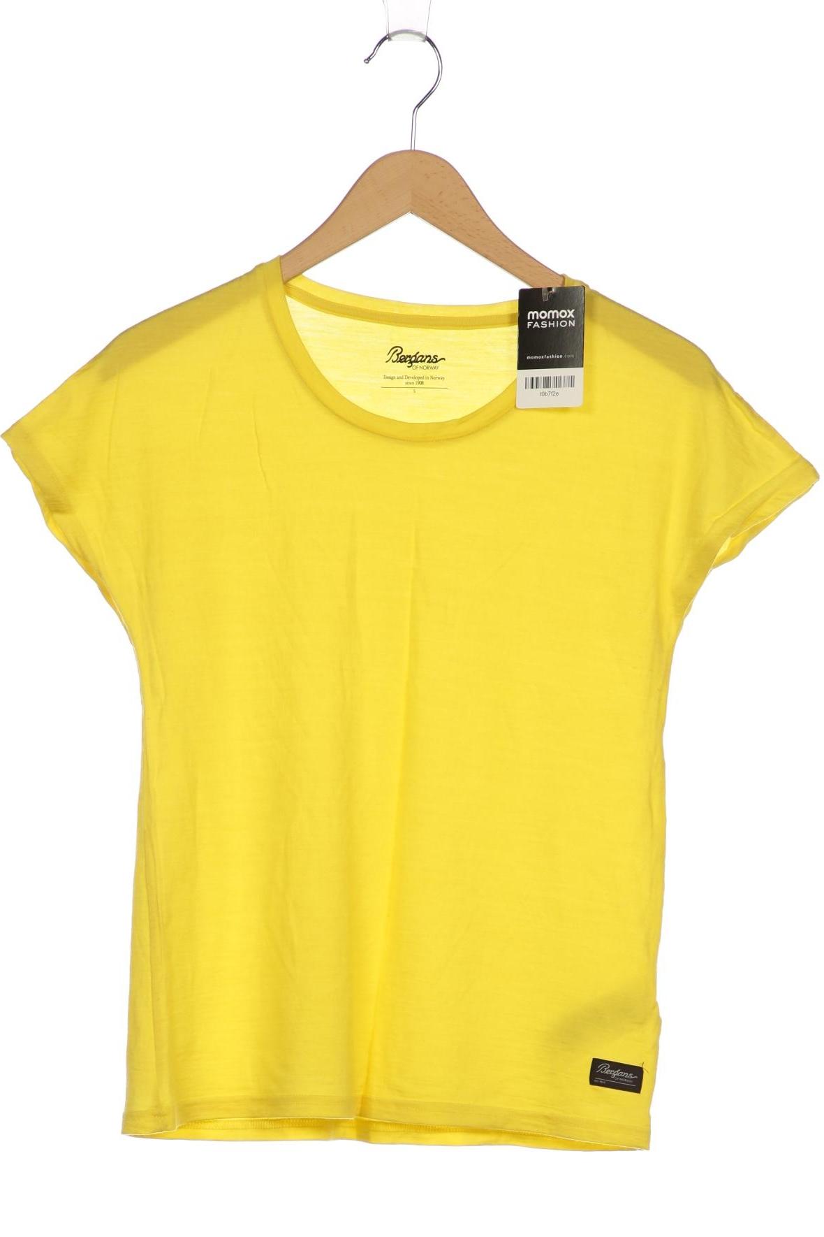 

Bergans of Norway Damen T-Shirt, gelb, Gr. 36
