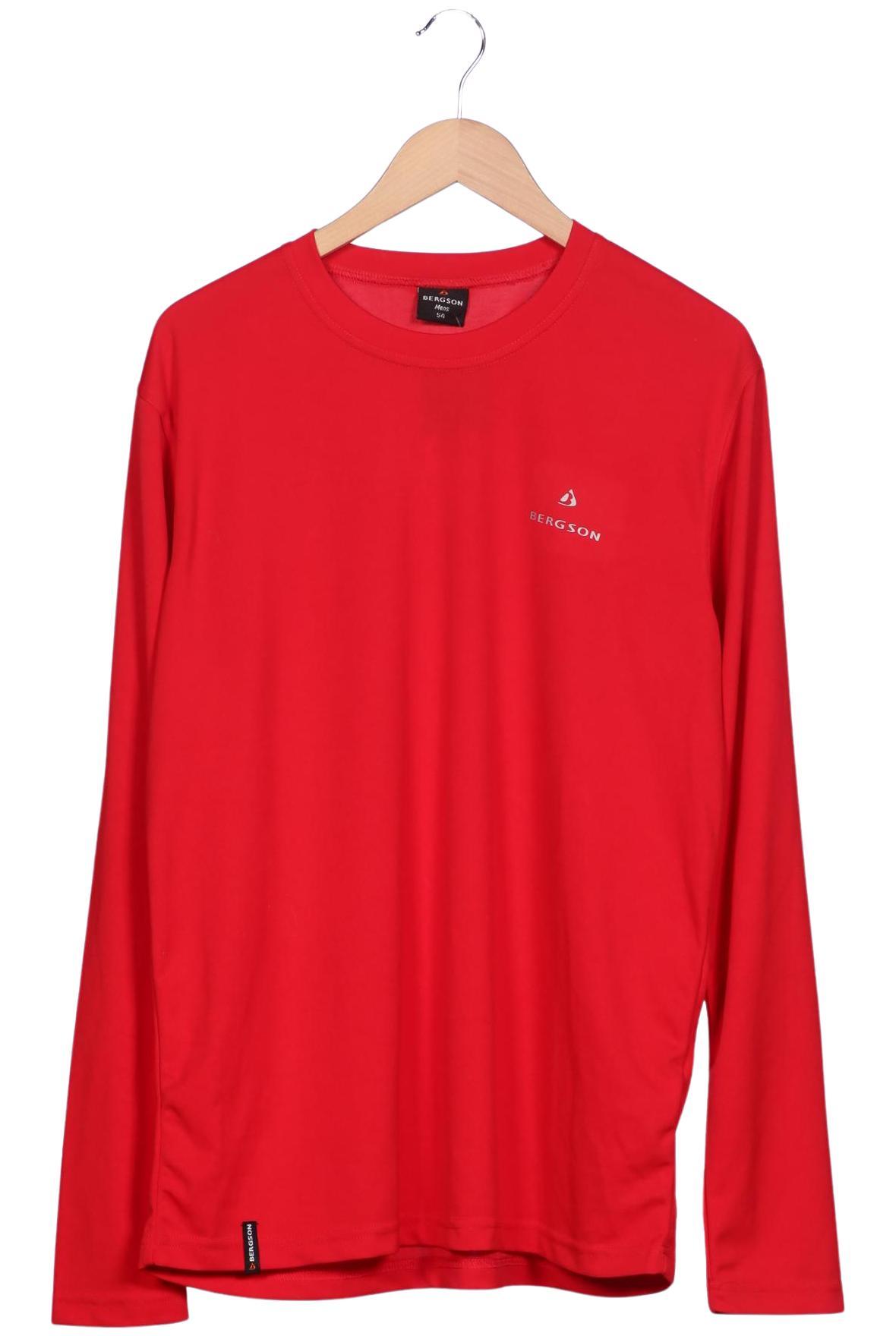 

Bergson Herren Langarmshirt, rot, Gr. 54