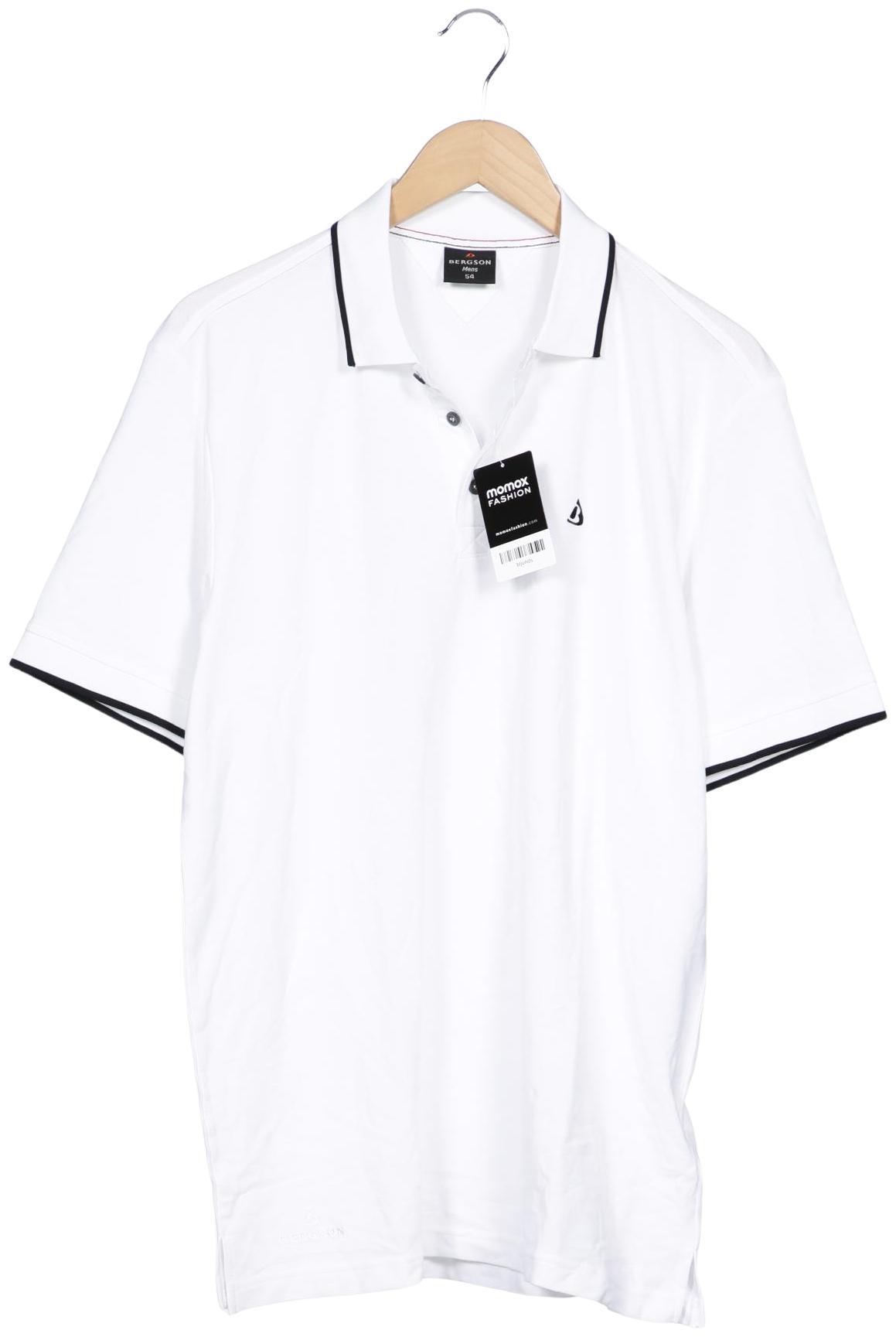Thumbnail - Bergson Herren Poloshirt, weiß, Gr. 54