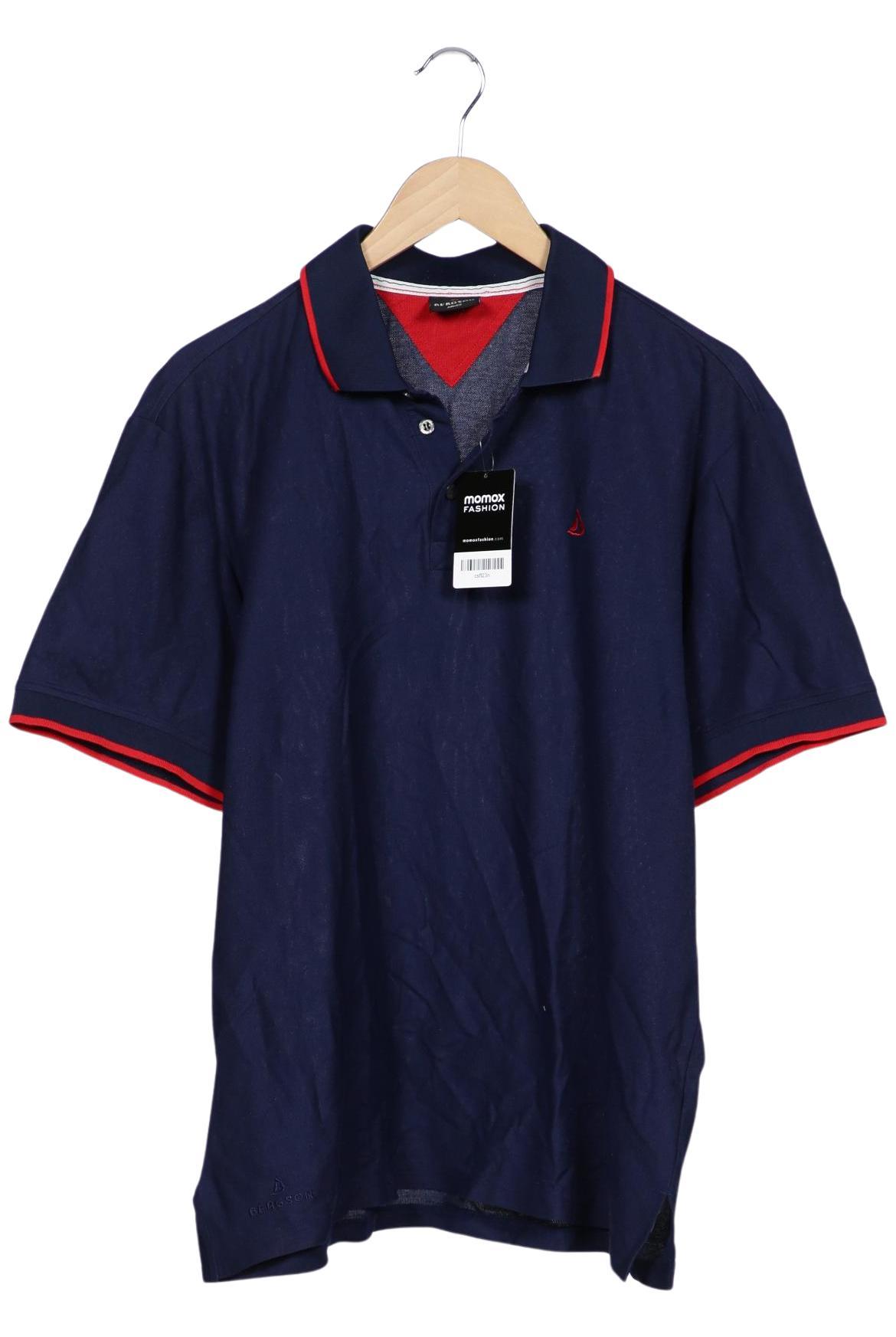 Thumbnail - Bergson Herren Poloshirt, marineblau, Gr. 54