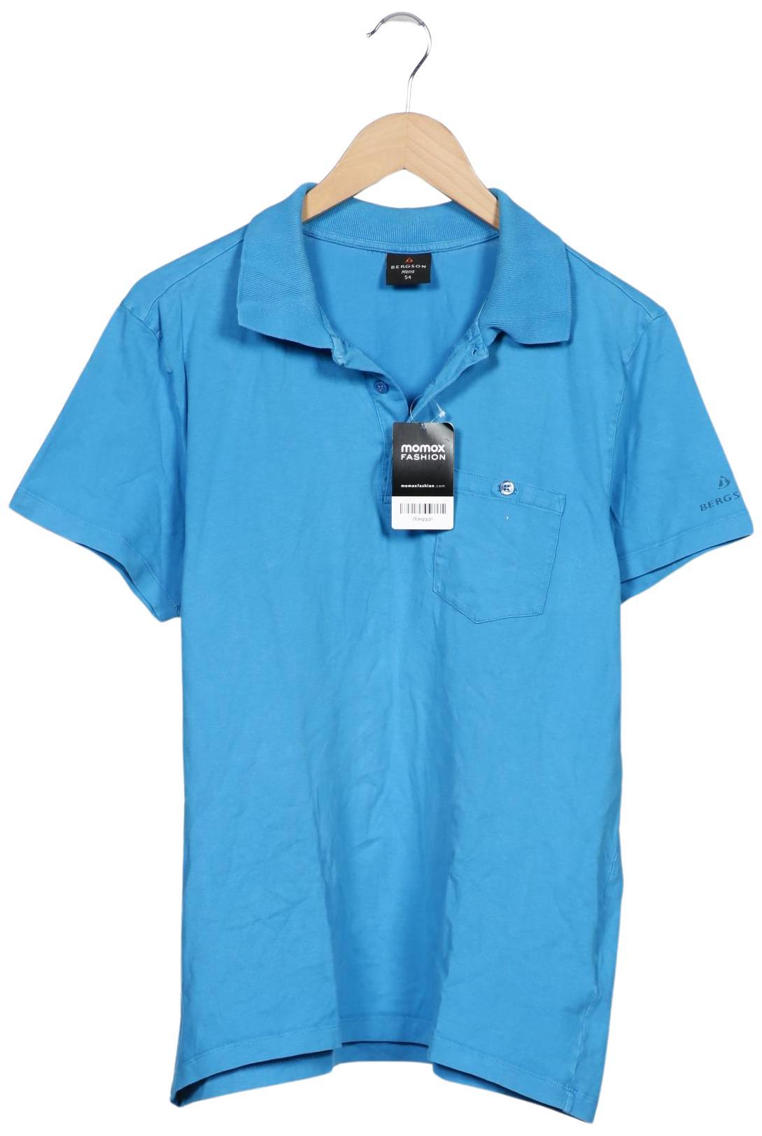 Thumbnail - Bergson Herren Poloshirt, blau, Gr. 54