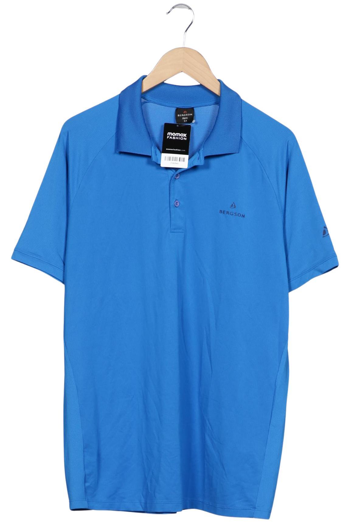 

Bergson Herren Poloshirt, blau, Gr. 54