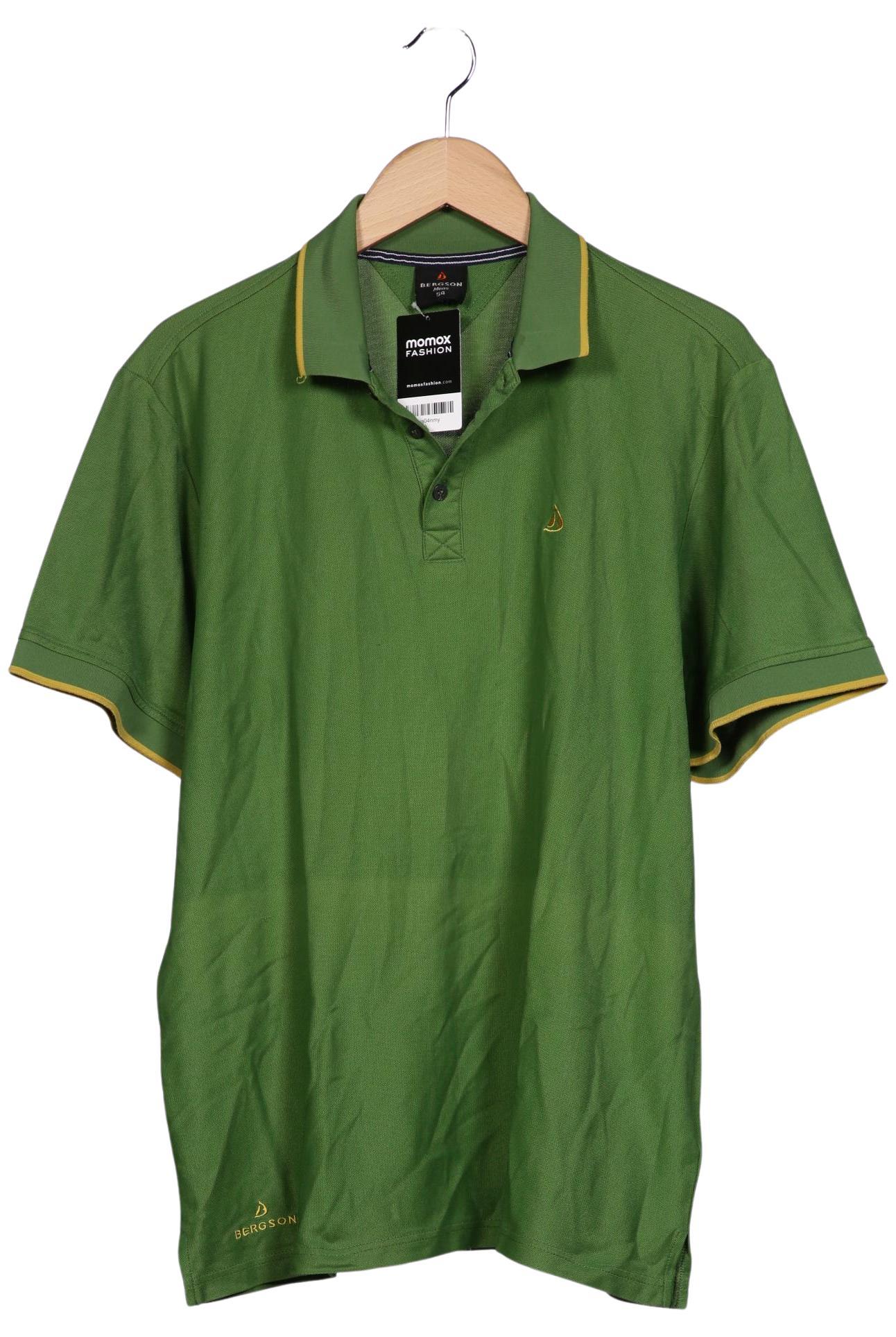 Thumbnail - Bergson Herren Poloshirt, grün, Gr. 54