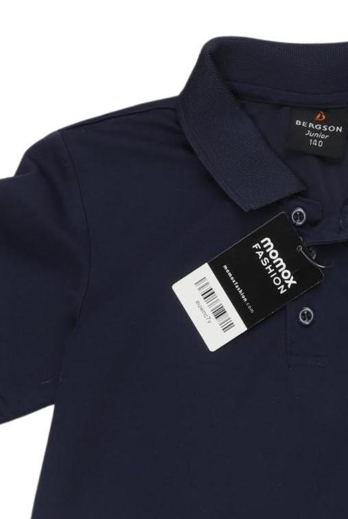 Thumbnail - Bergson Jungen Poloshirt, marineblau, Gr. 140