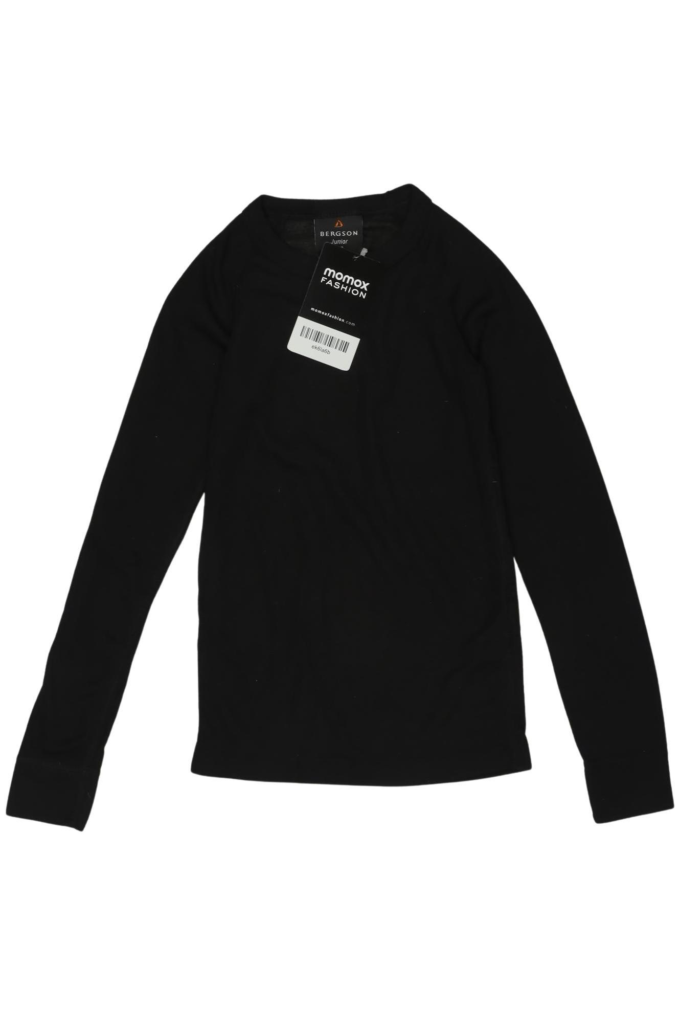 

Bergson Mädchen Langarmshirt, schwarz, Gr. 116