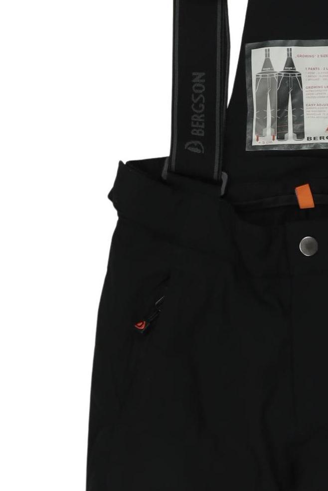 Thumbnail - Bergson Mädchen Stoffhose, schwarz, Gr. 116