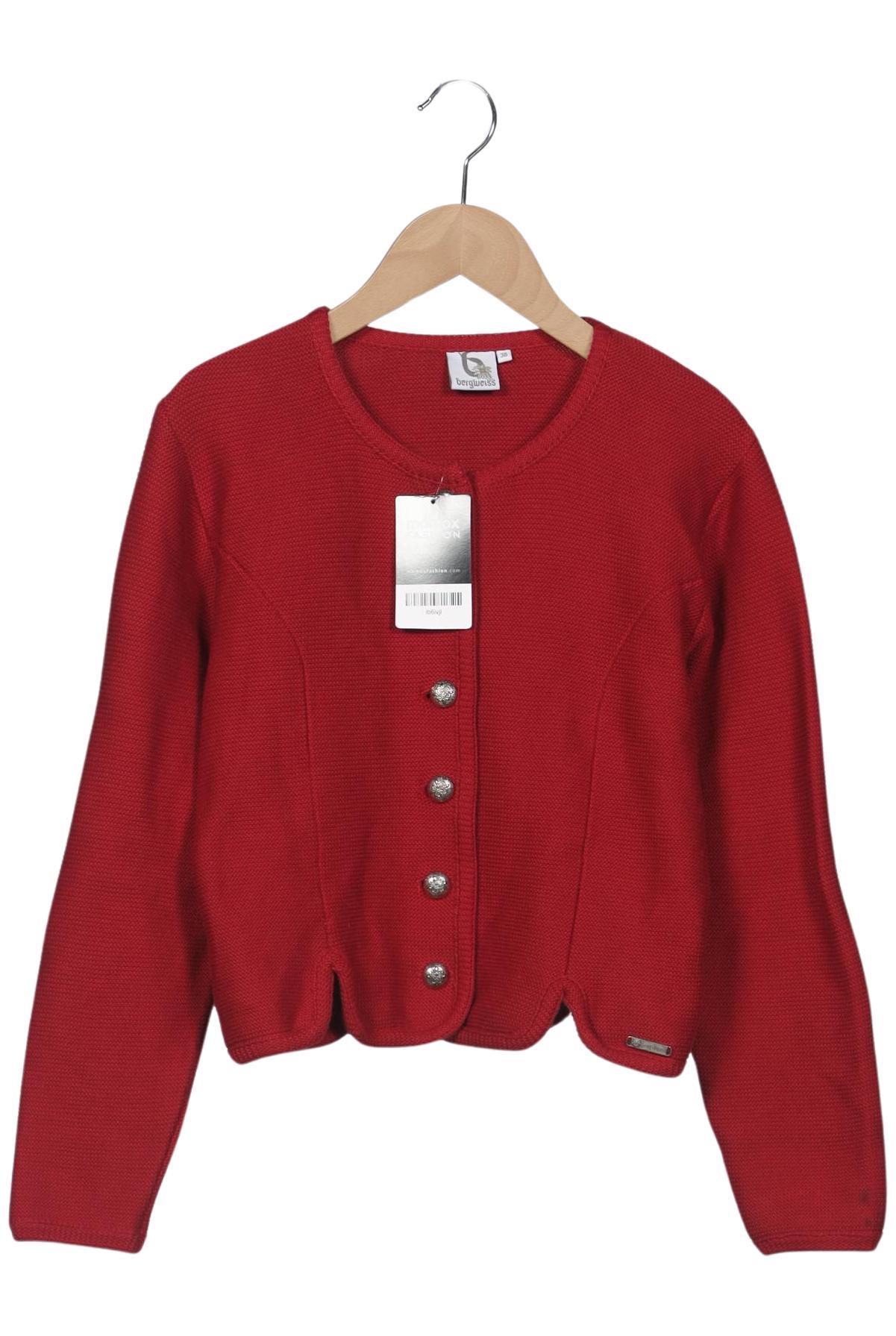 

Bergweiss Damen Strickjacke, rot, Gr. 38