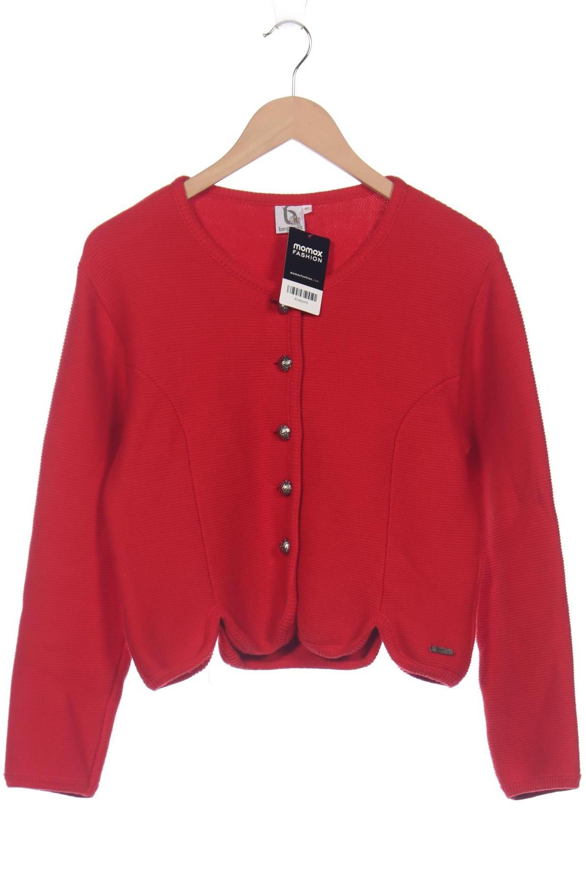 

Bergweiss Damen Strickjacke, rot, Gr. 40
