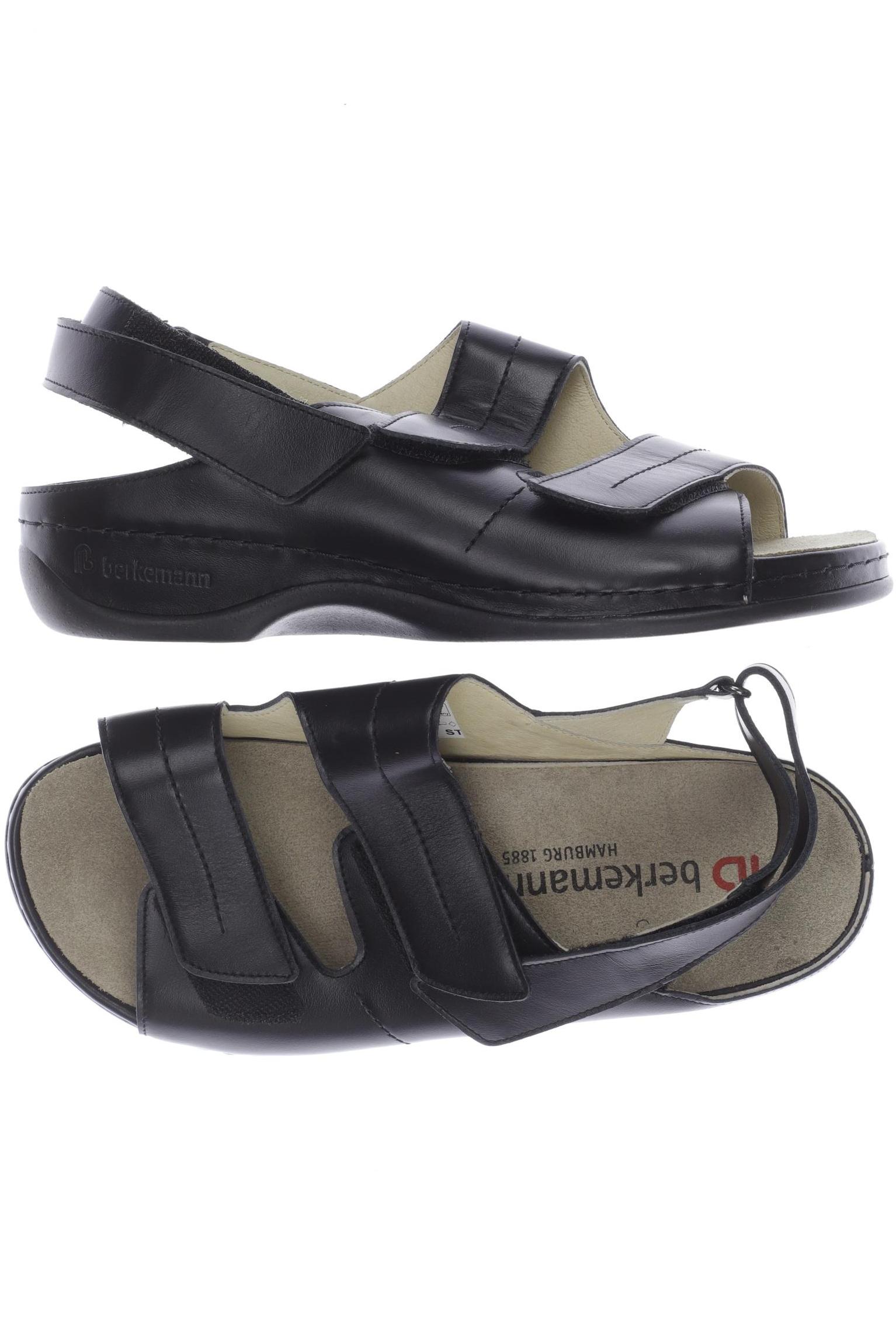 

Berkemann Damen Sandale, schwarz, Gr. 5