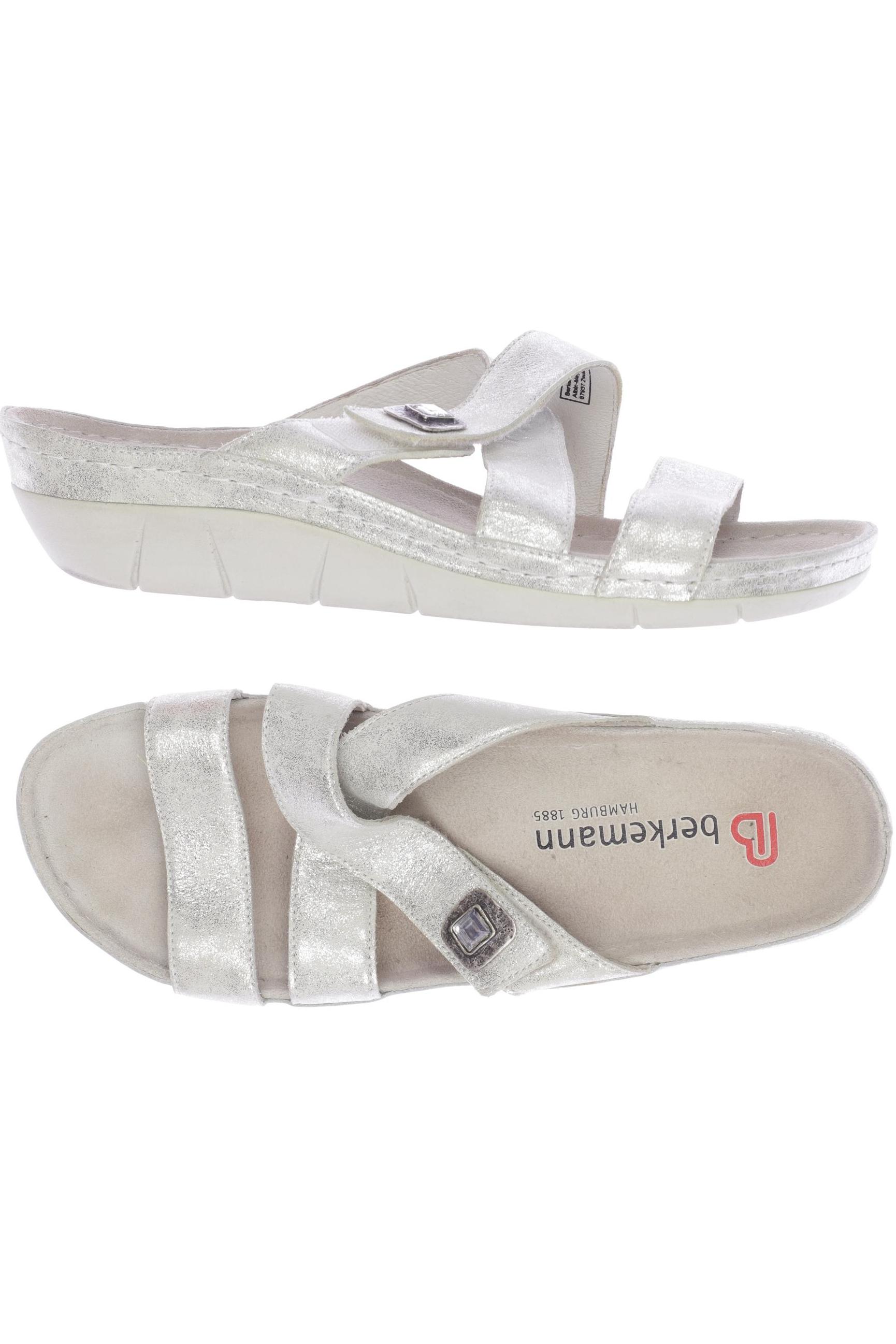 

Berkemann Damen Sandale, cremeweiß, Gr. 8