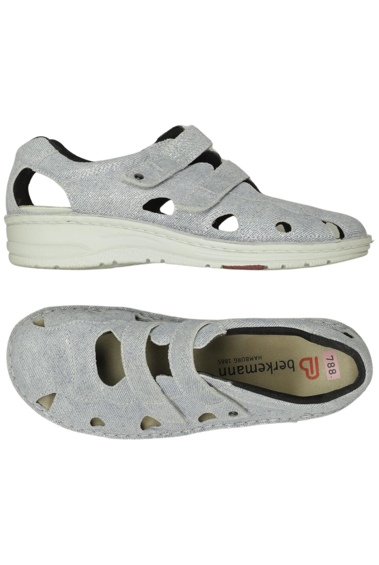 

Berkemann Damen Sandale, silber, Gr. 8