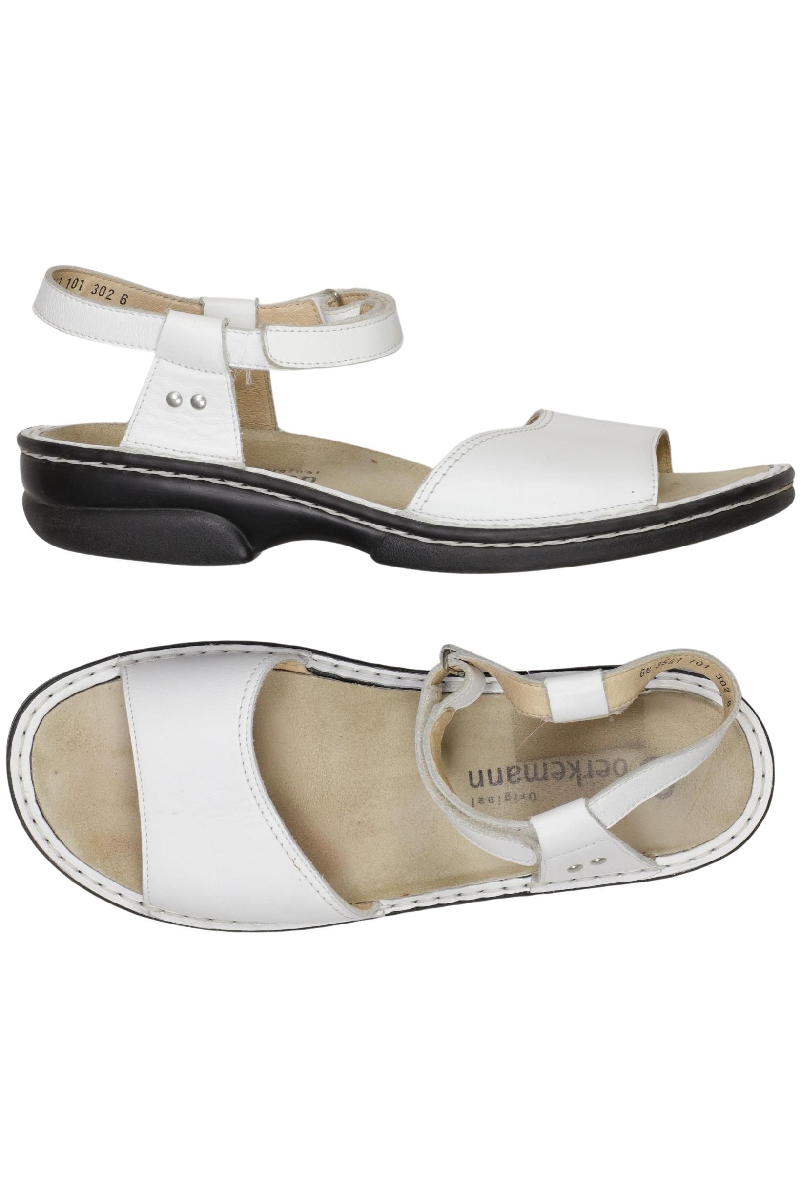 

Berkemann Damen Sandale, weiß, Gr. 6.5