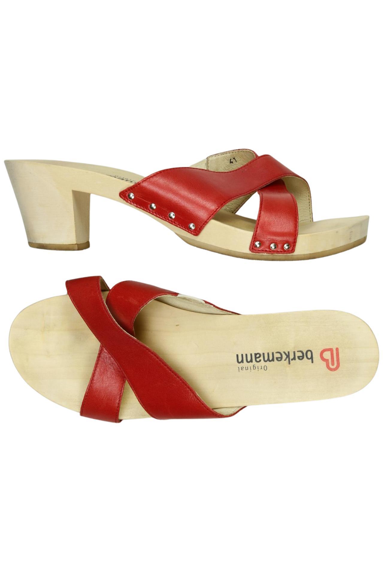 

Berkemann Damen Sandale, rot, Gr. 41