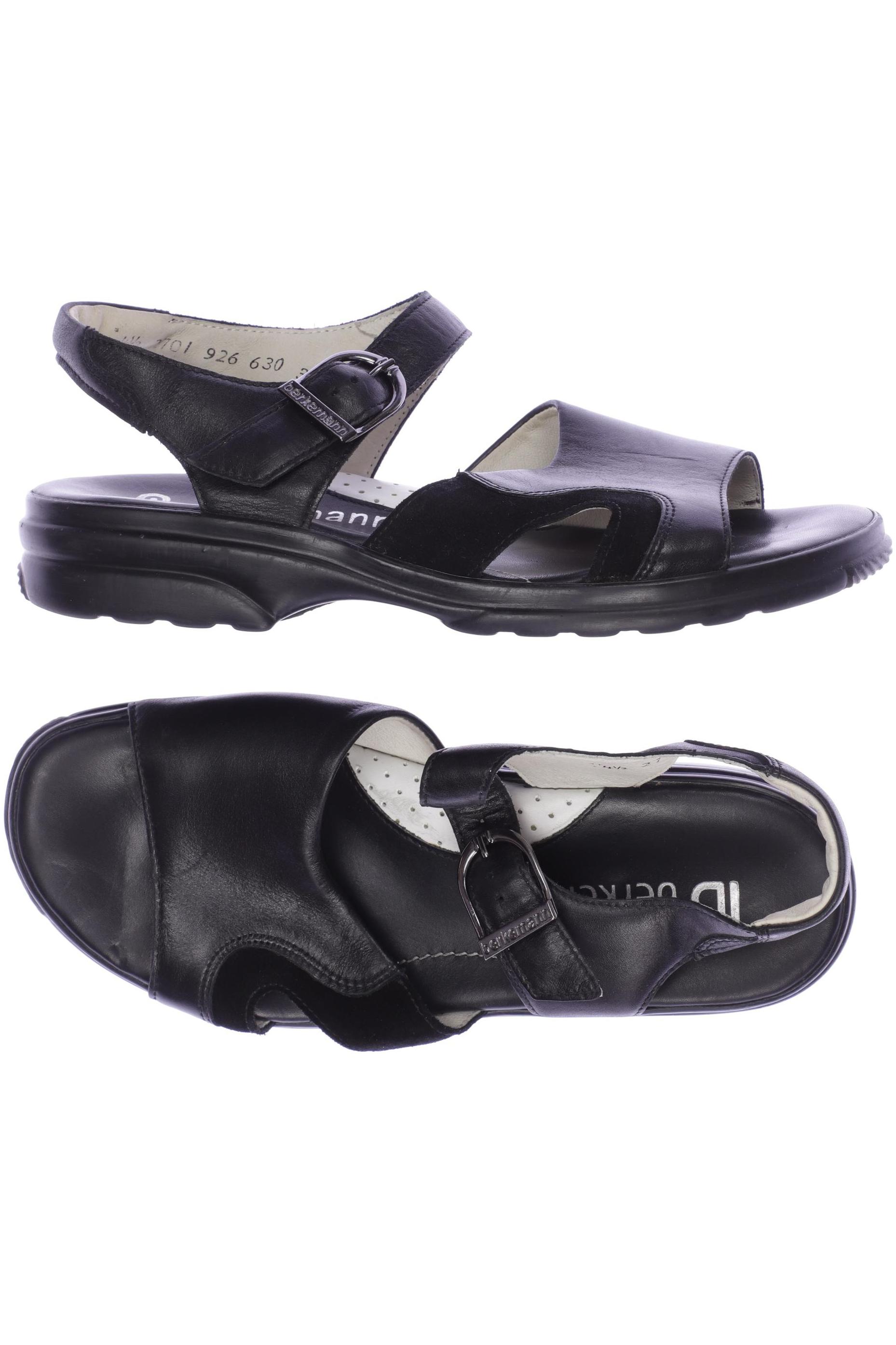 

Berkemann Damen Sandale, schwarz, Gr. 4.5