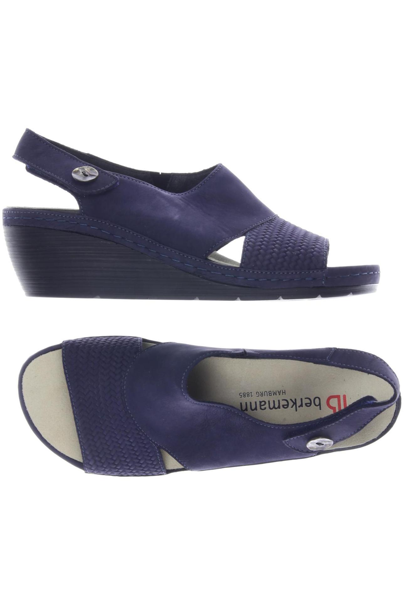 

Berkemann Damen Sandale, marineblau, Gr. 7