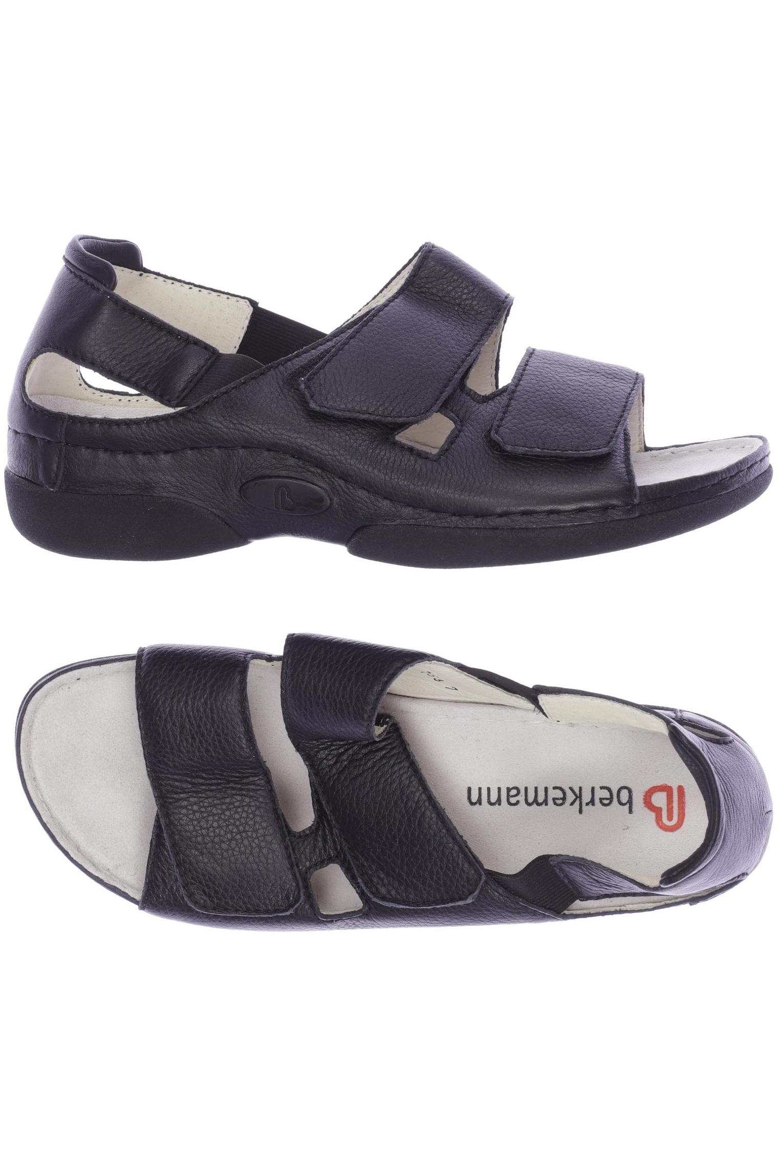

Berkemann Damen Sandale, schwarz, Gr. 6