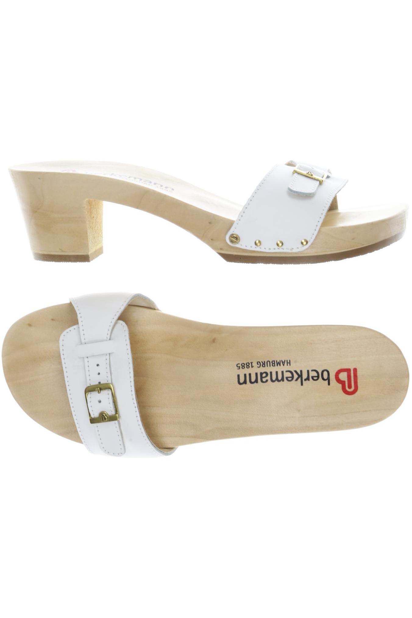 

Berkemann Damen Sandale, weiß, Gr. 6.5