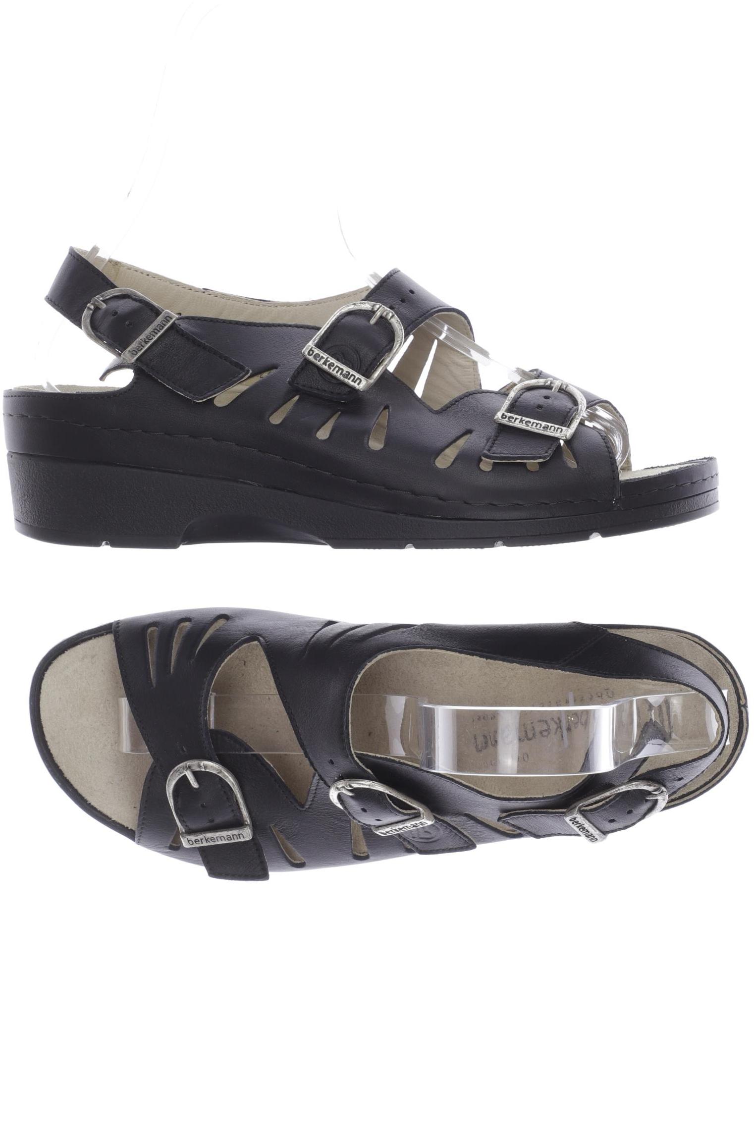 

Berkemann Damen Sandale, schwarz, Gr. 5.5