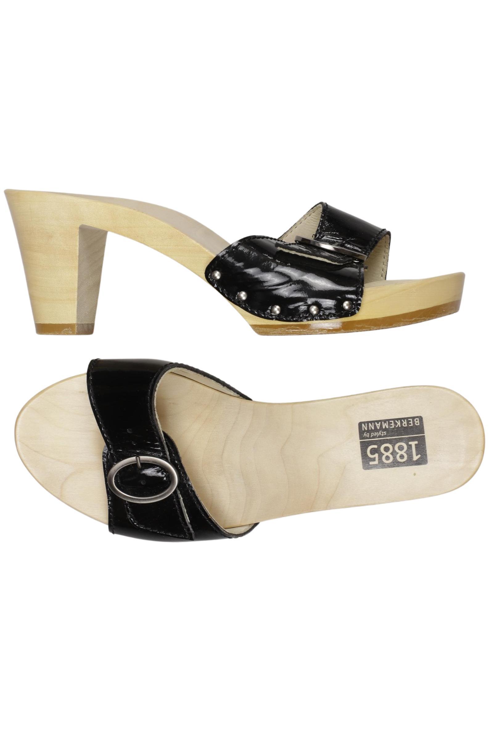 

Berkemann Damen Sandale, schwarz, Gr. 4