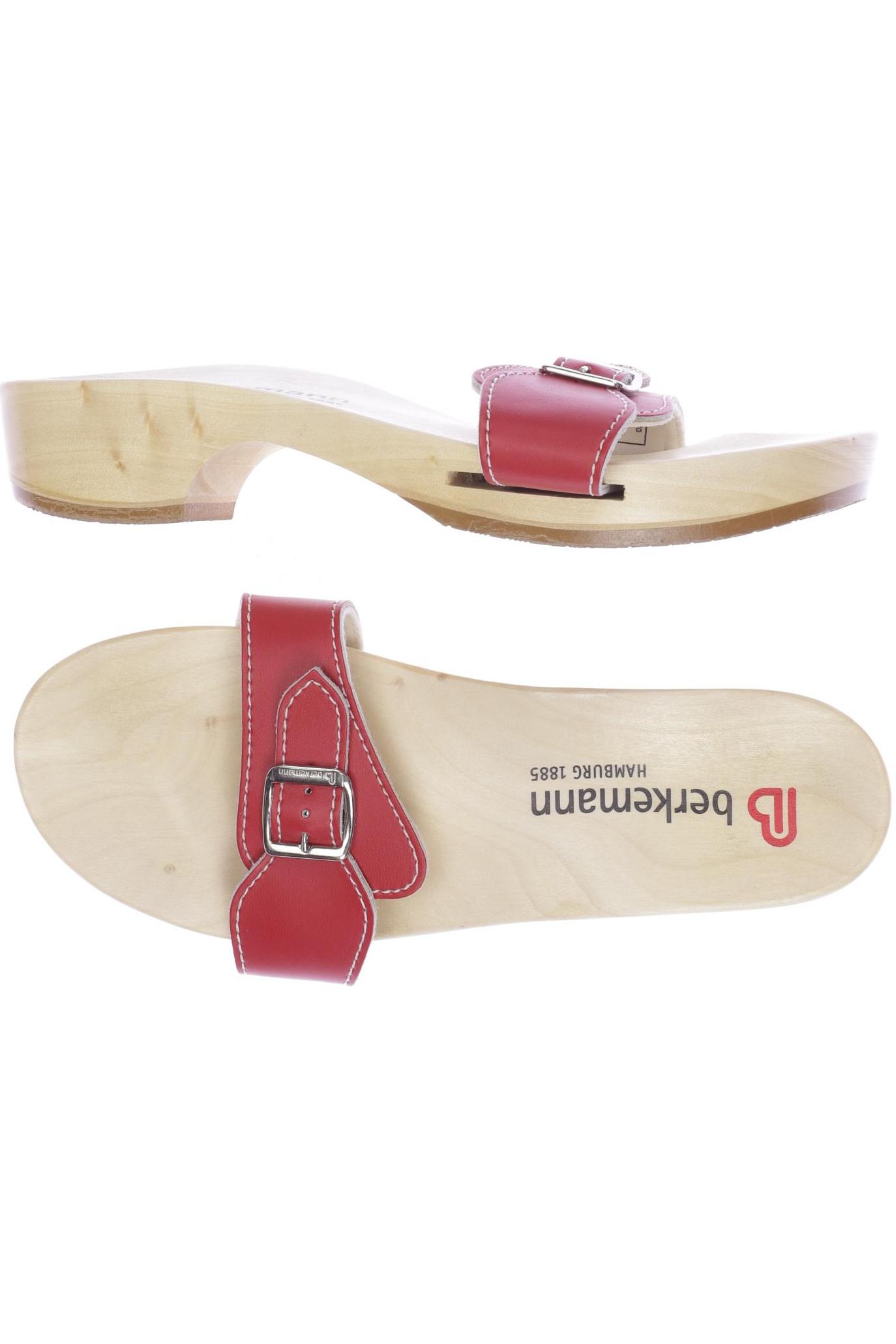 

Berkemann Damen Sandale, rot, Gr. 6.5