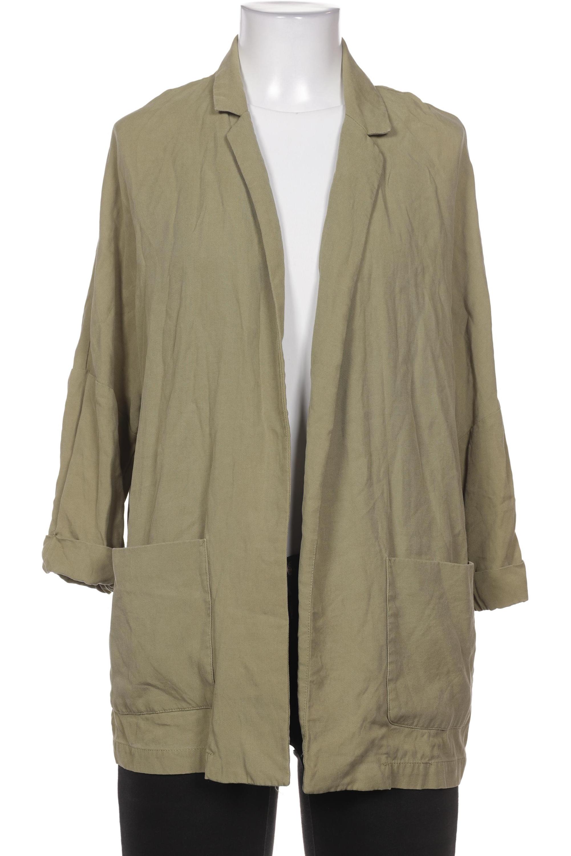 

bershka Damen Blazer, grün, Gr. 36