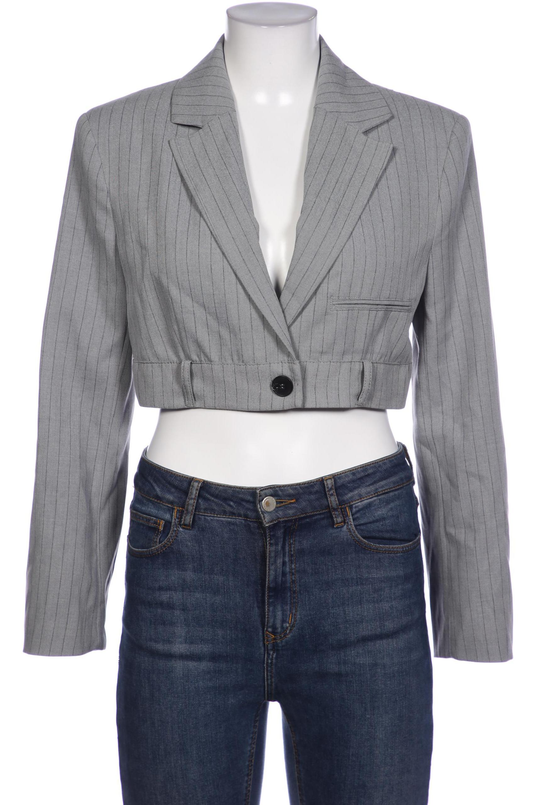 

bershka Damen Blazer, grau