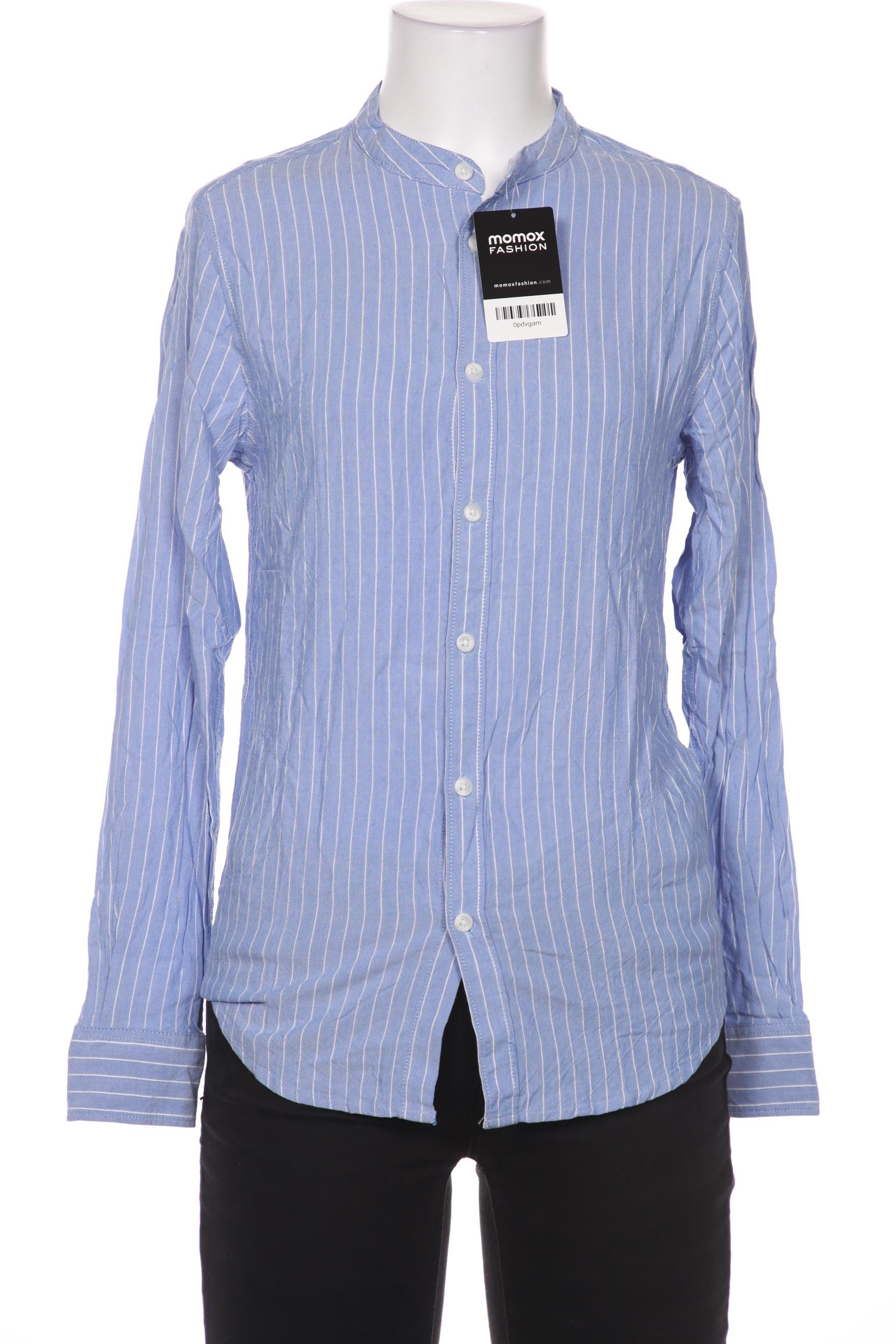

bershka Damen Bluse, blau, Gr. 34