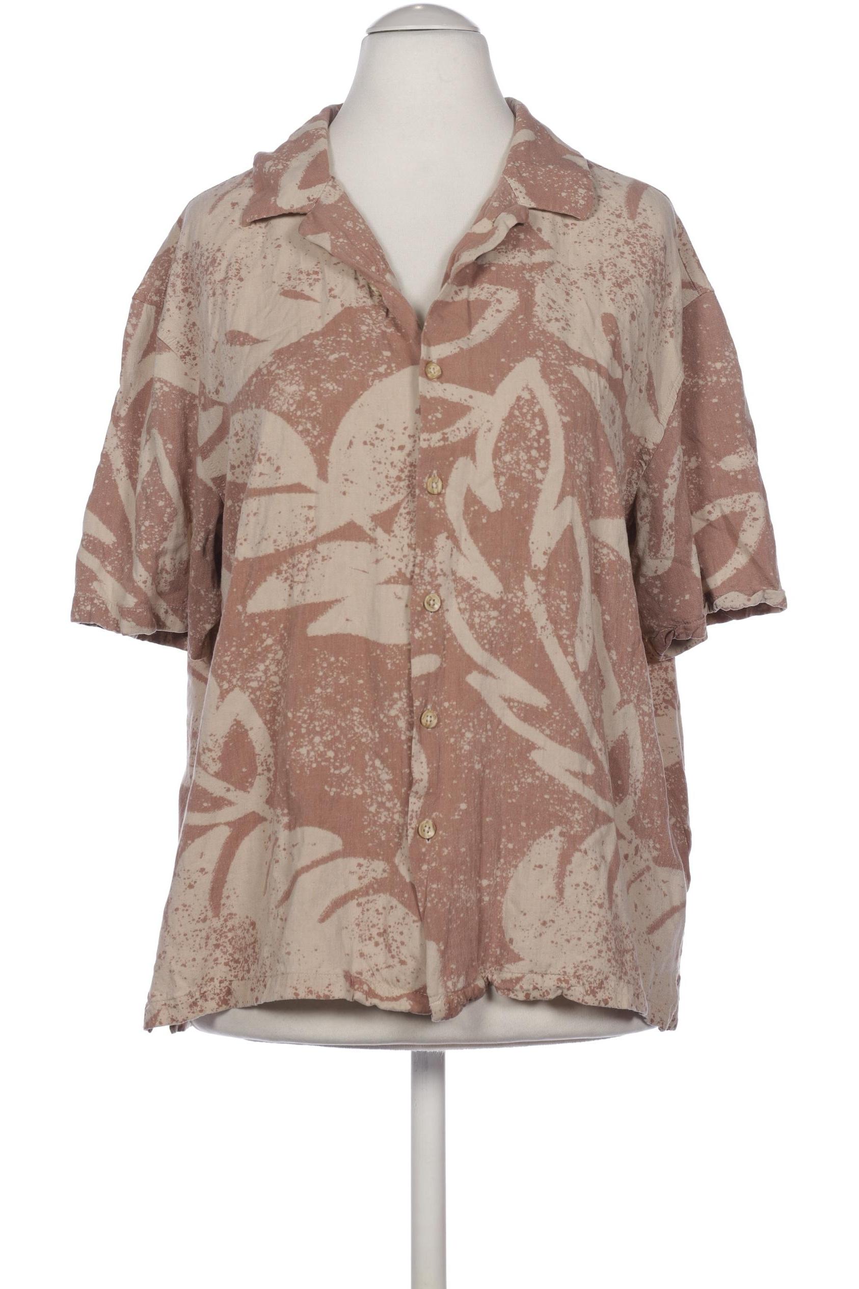

bershka Damen Bluse, beige, Gr. 38
