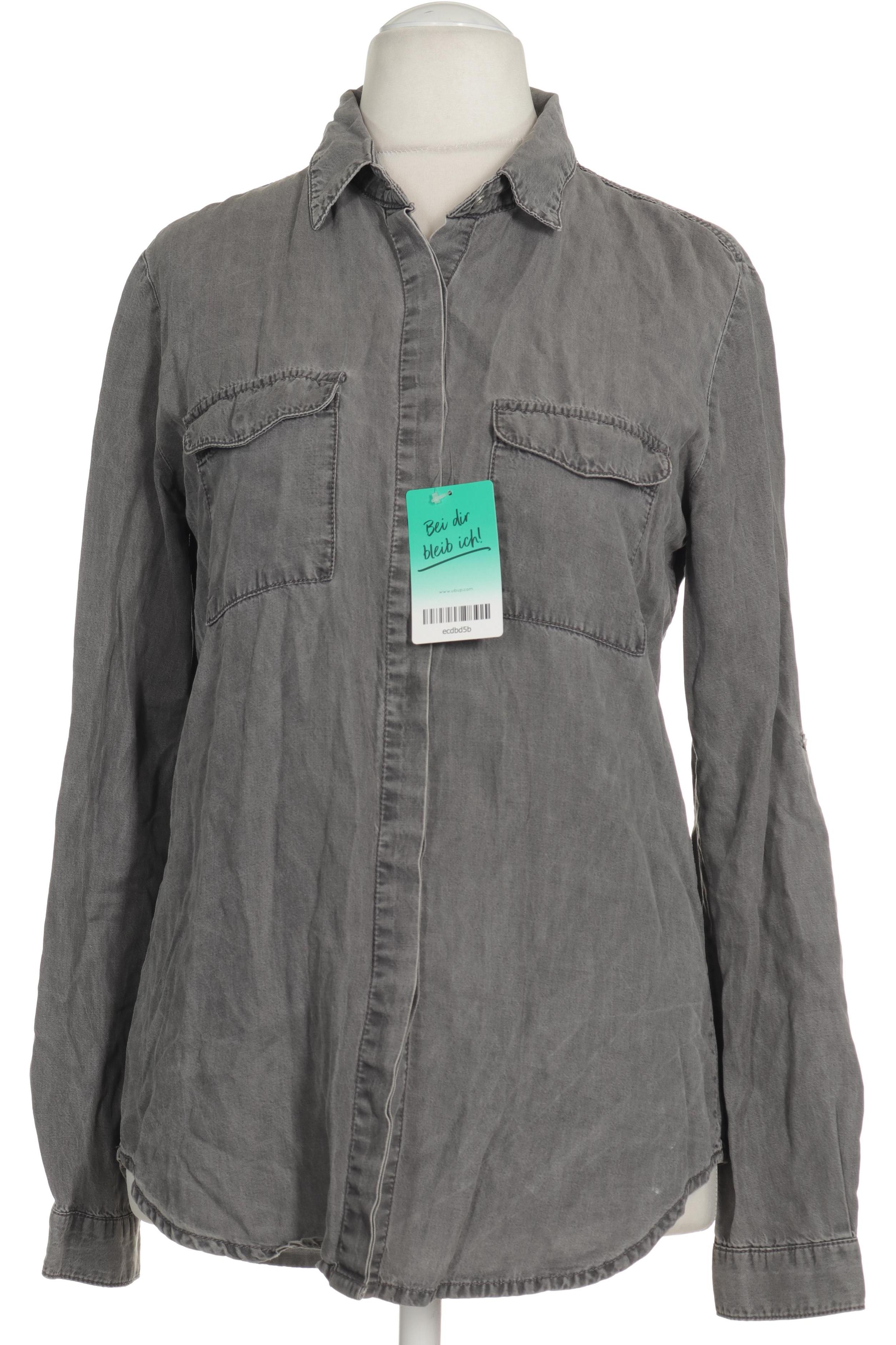 

bershka Damen Bluse, grau, Gr. 36