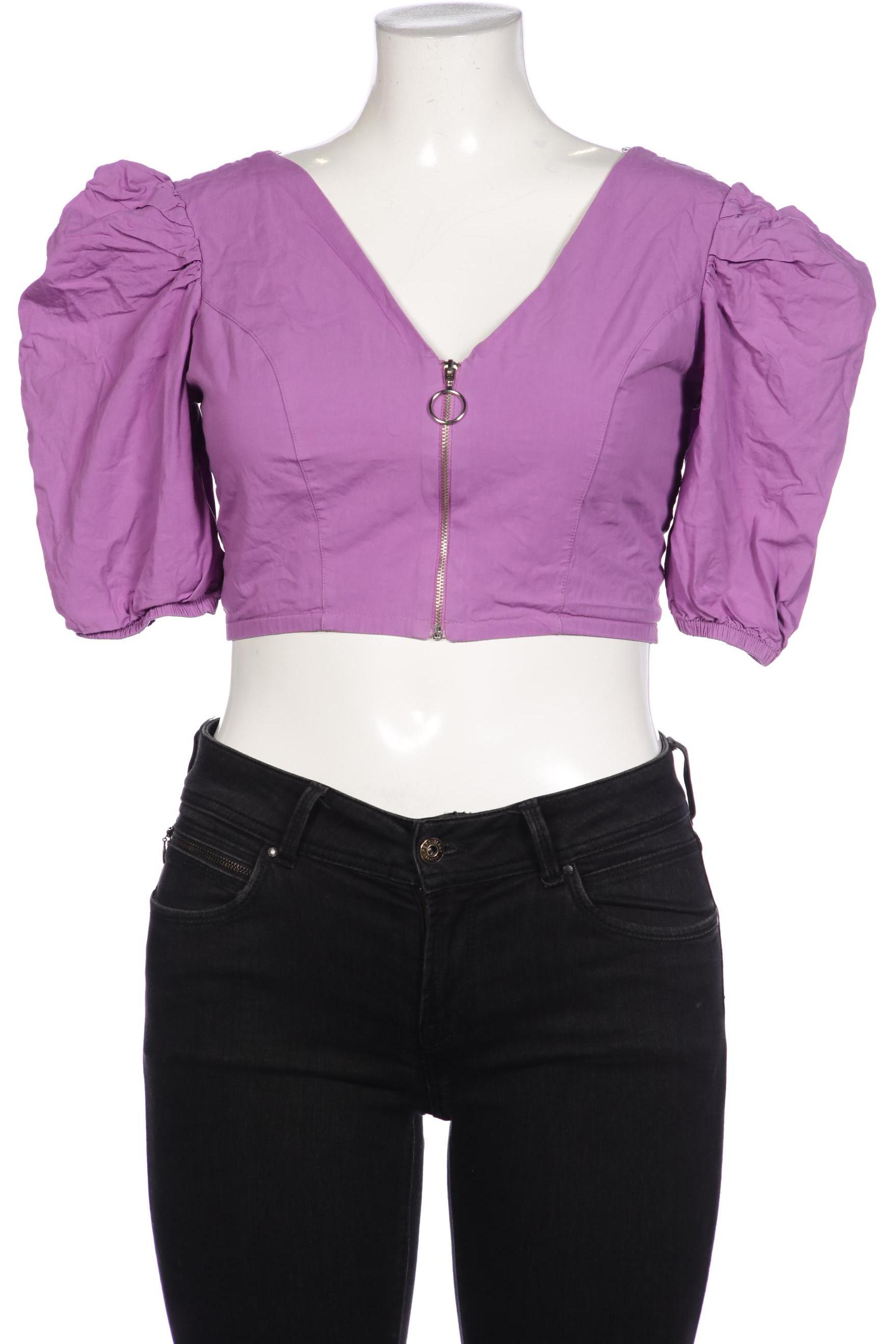 

bershka Damen Bluse, flieder, Gr. 42