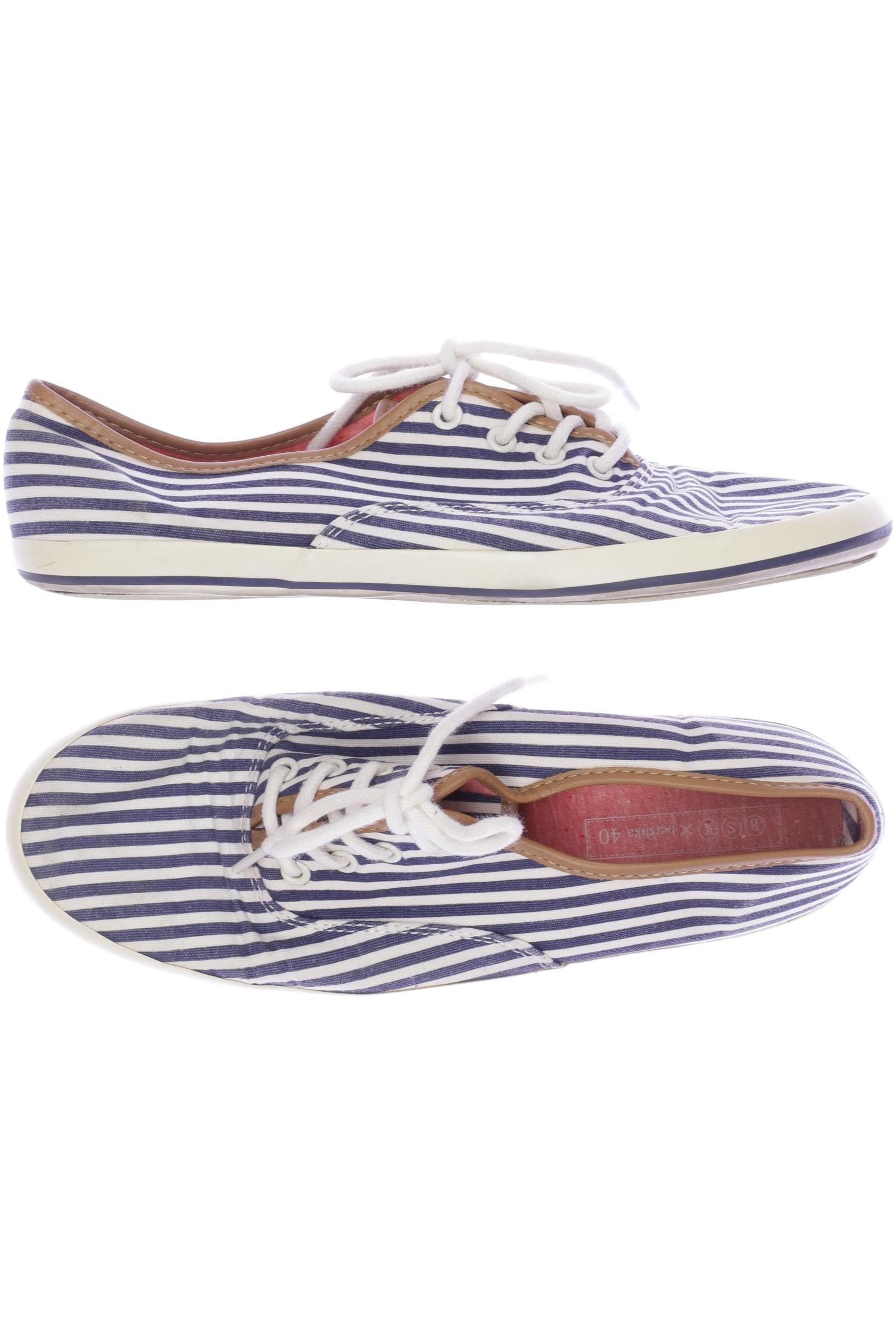 

bershka Damen Halbschuh, cremeweiß, Gr. 40