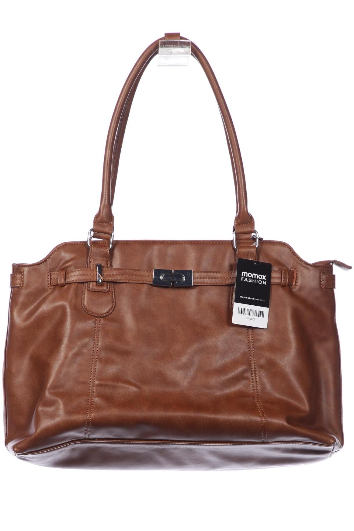 

bershka Damen Handtasche, braun, Gr.