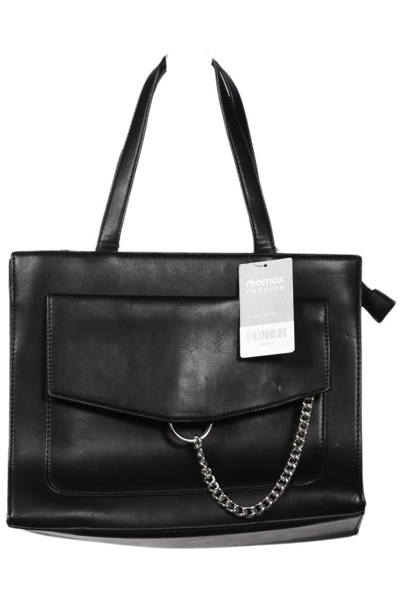 

bershka Damen Handtasche, schwarz, Gr.