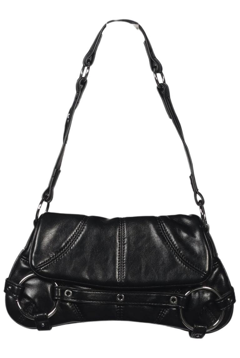 

bershka Damen Handtasche, schwarz, Gr.