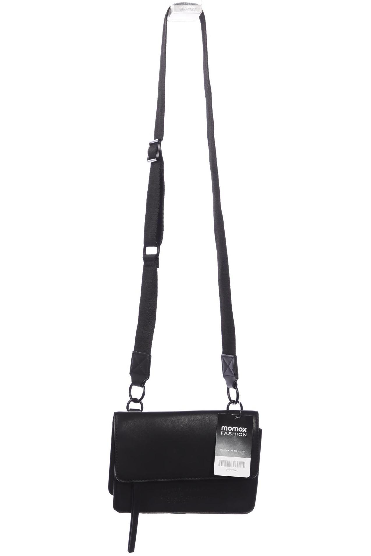 

bershka Damen Handtasche, schwarz, Gr.