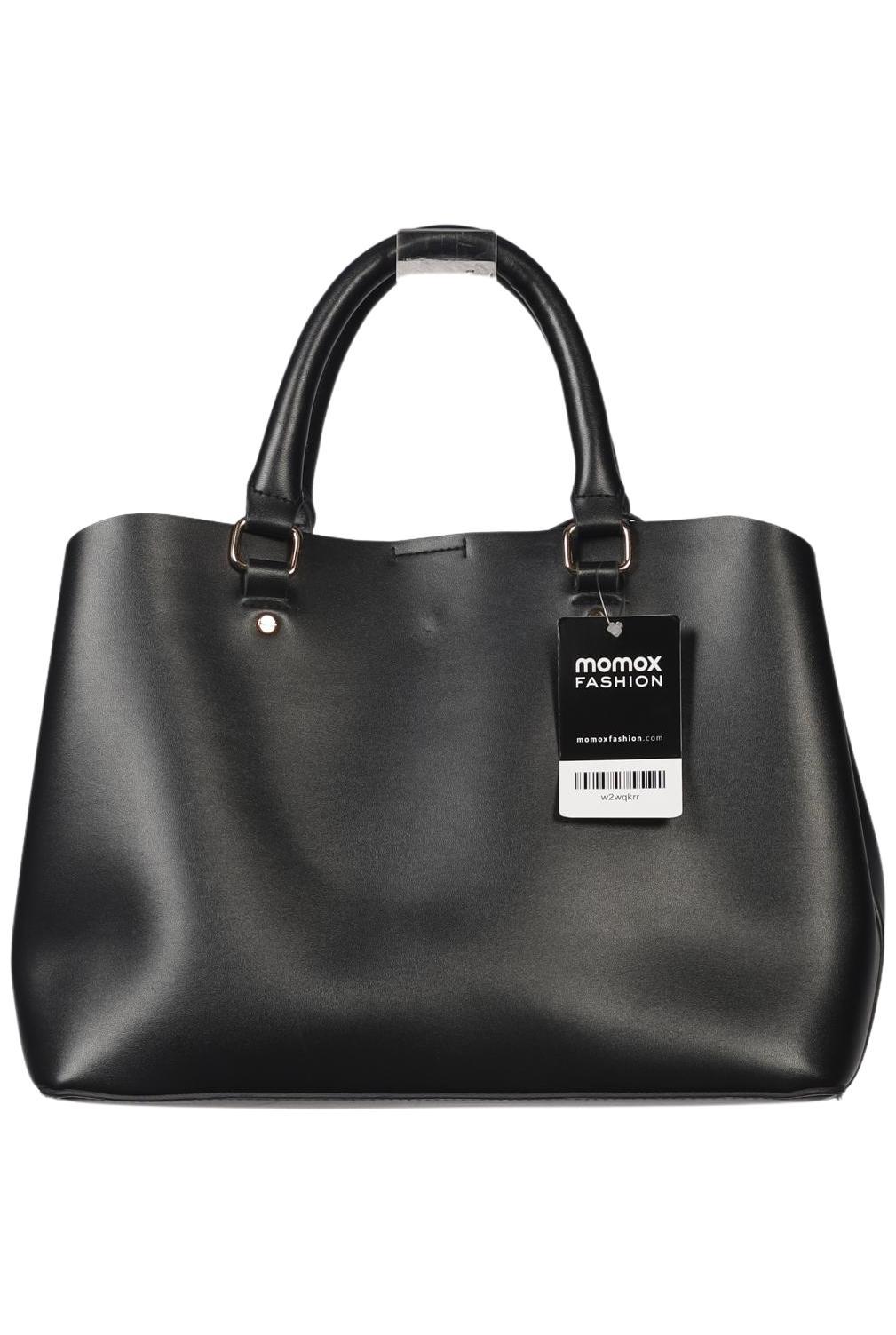 

bershka Damen Handtasche, schwarz, Gr.