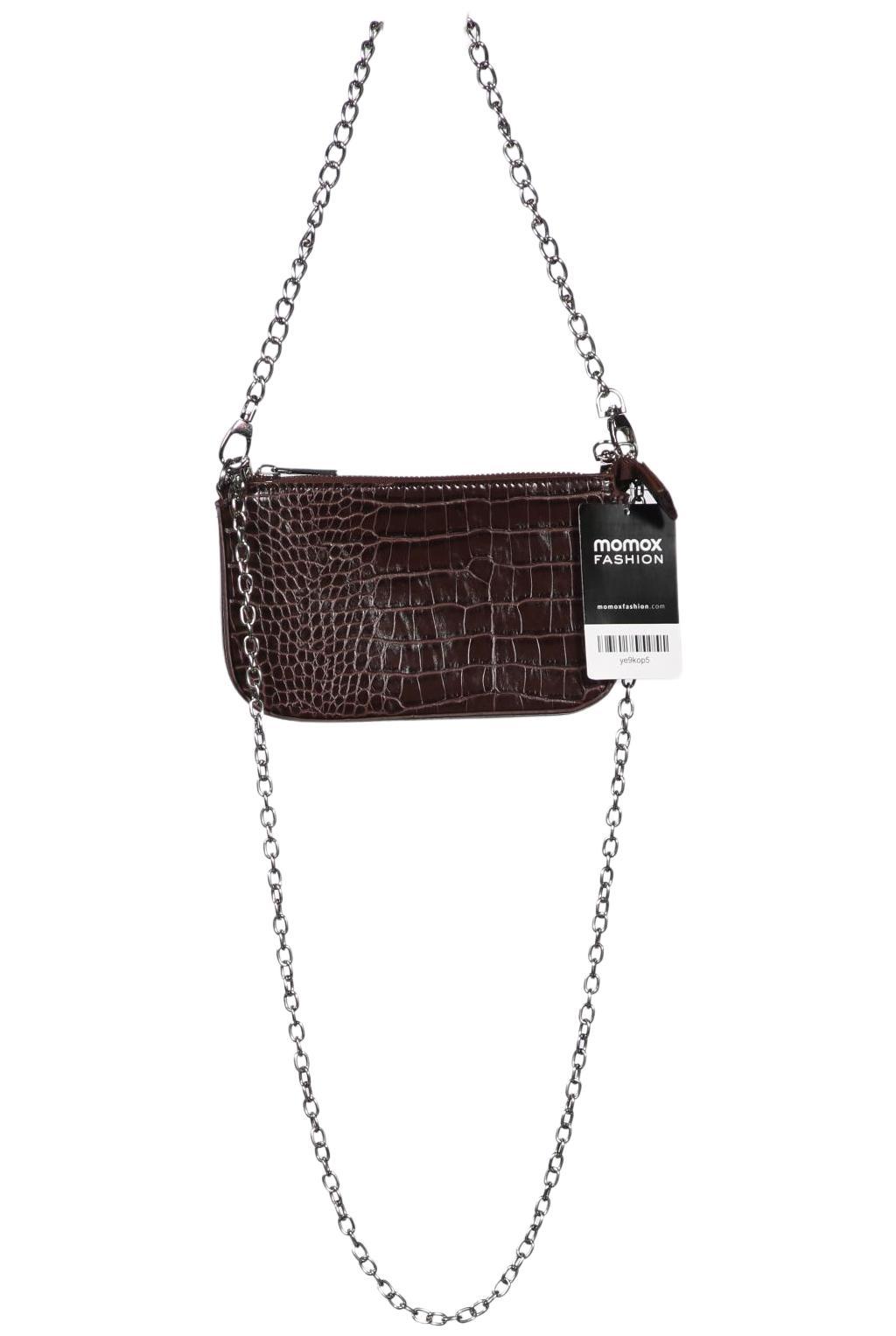 

bershka Damen Handtasche, braun, Gr.