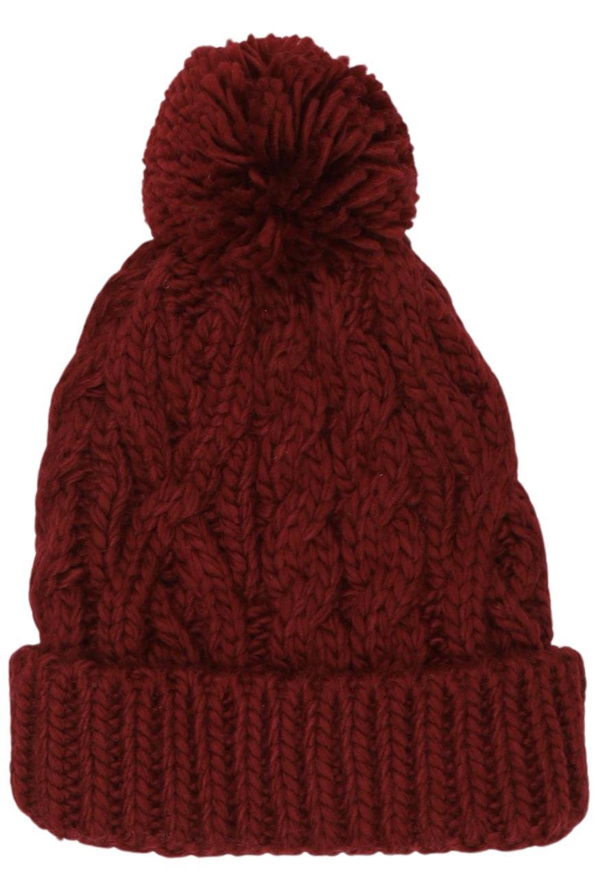 

bershka Damen Hut/Mütze, rot, Gr. uni