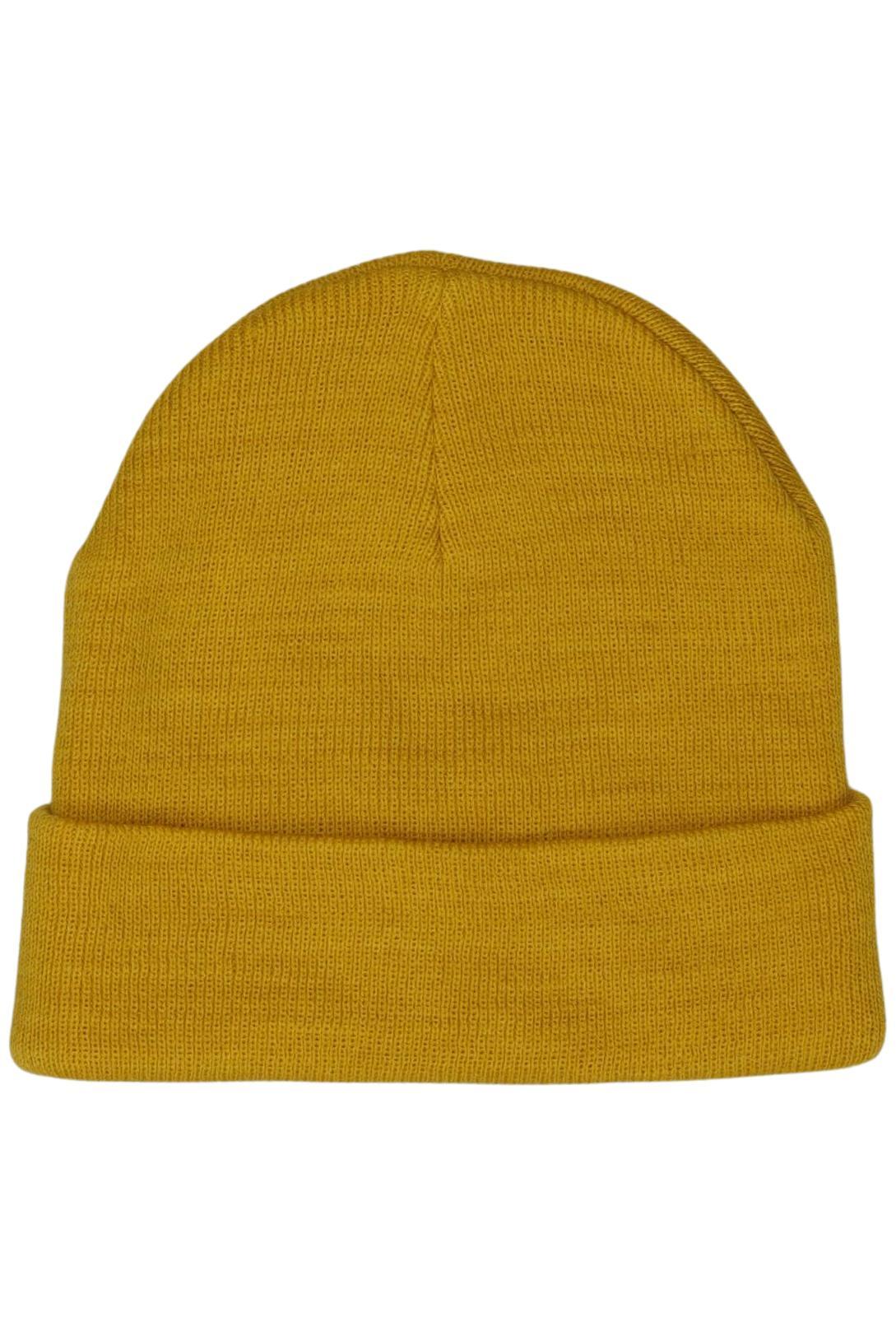 

bershka Damen Hut/Mütze, gelb, Gr. uni