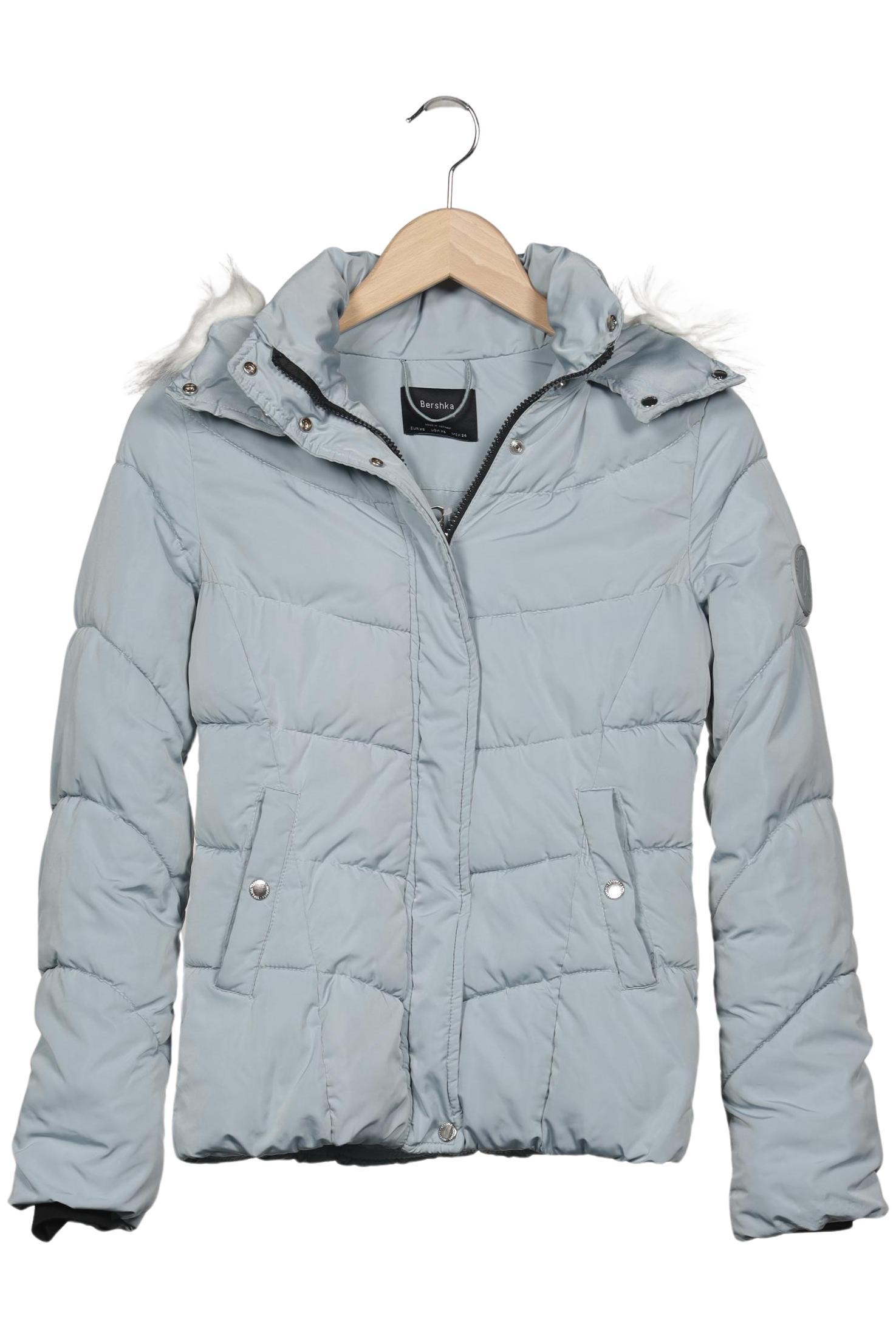 

bershka Damen Jacke, hellblau, Gr. 34