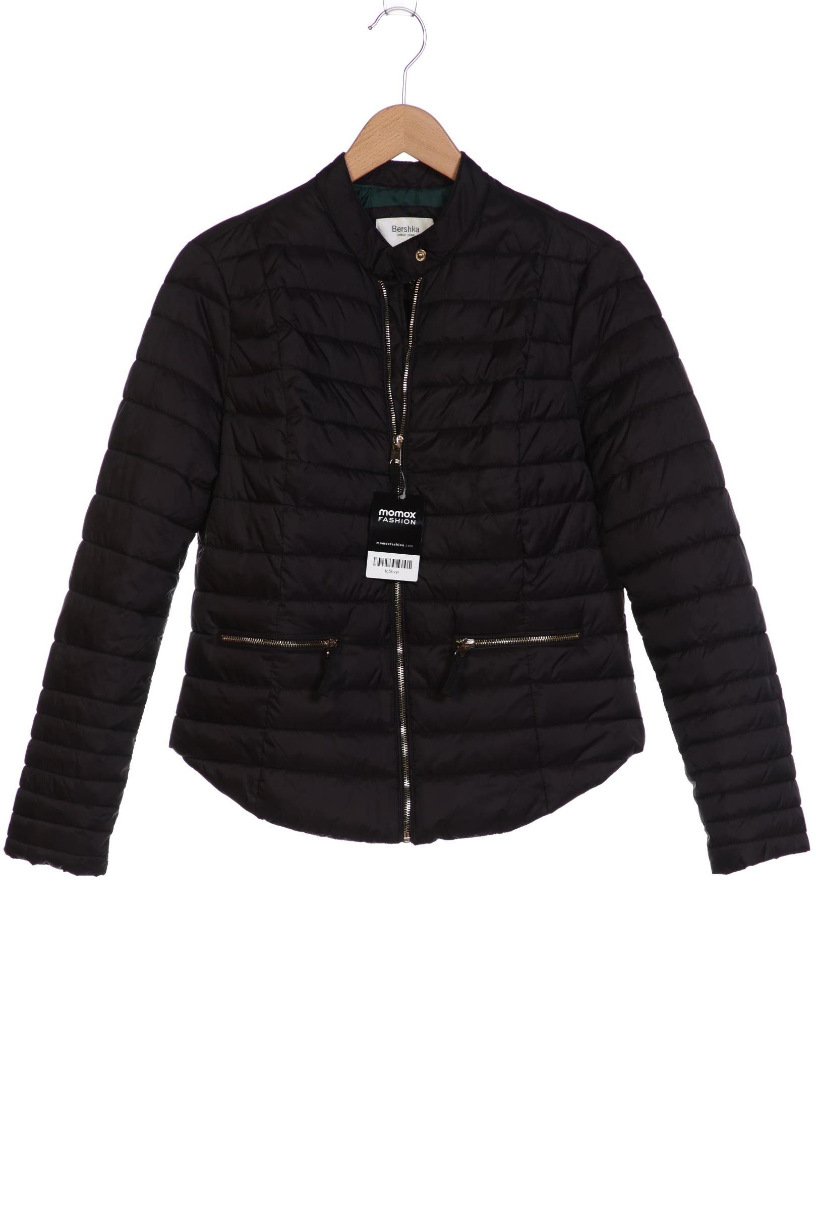 

bershka Damen Jacke, schwarz